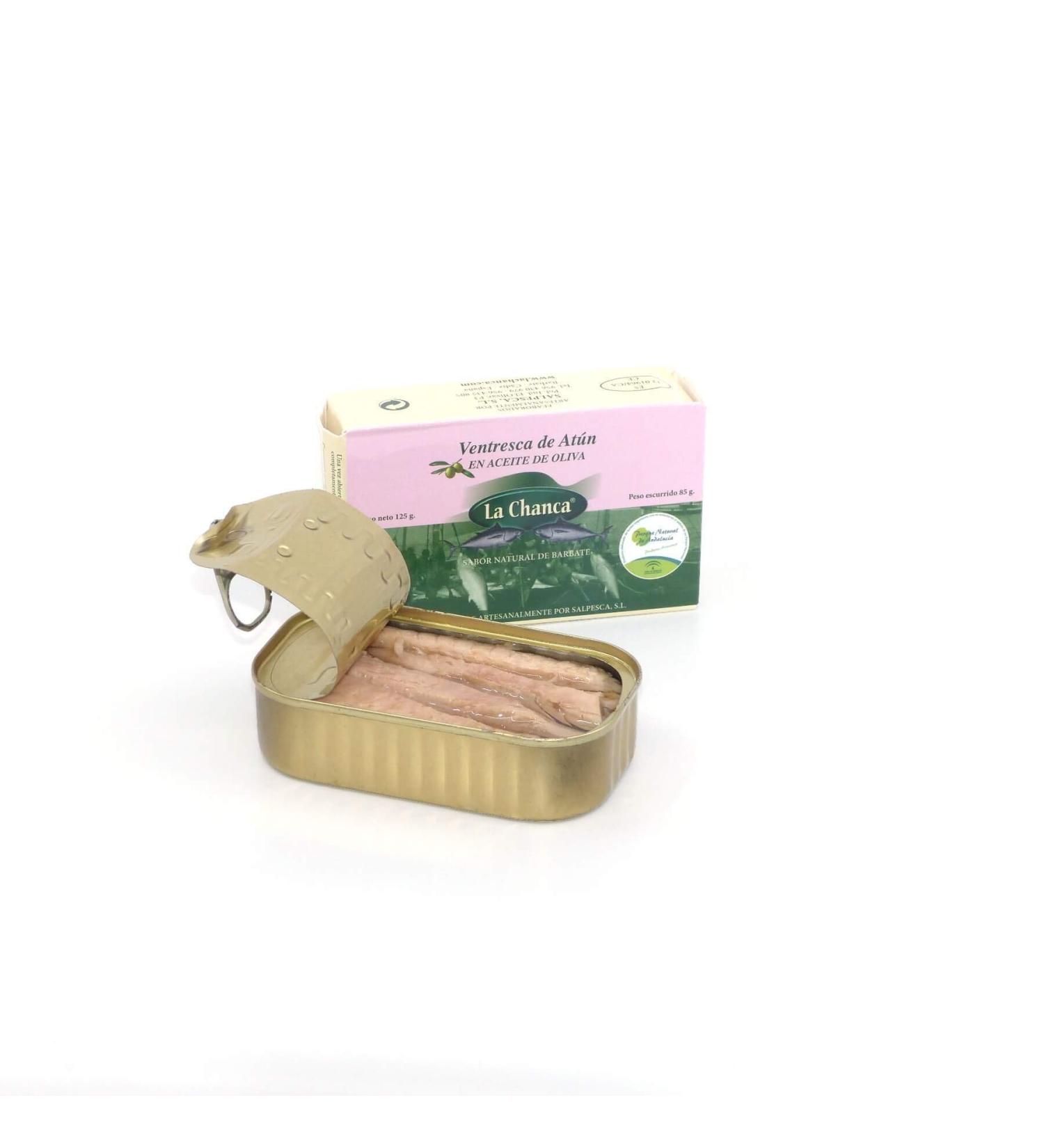 Ventresca de at n en aceite | Belly meat of yellowfin tuna in olive oil | 125g