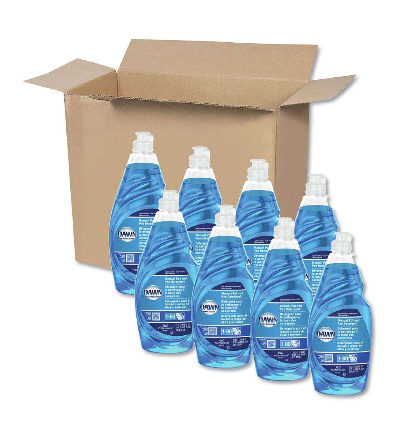 Buy Manual Pot & Pan Dish Detergent - 38 oz Bottle | 8/Carton 304 Fl Oz - Best International Shipping - Buy Online on GoSupps.com