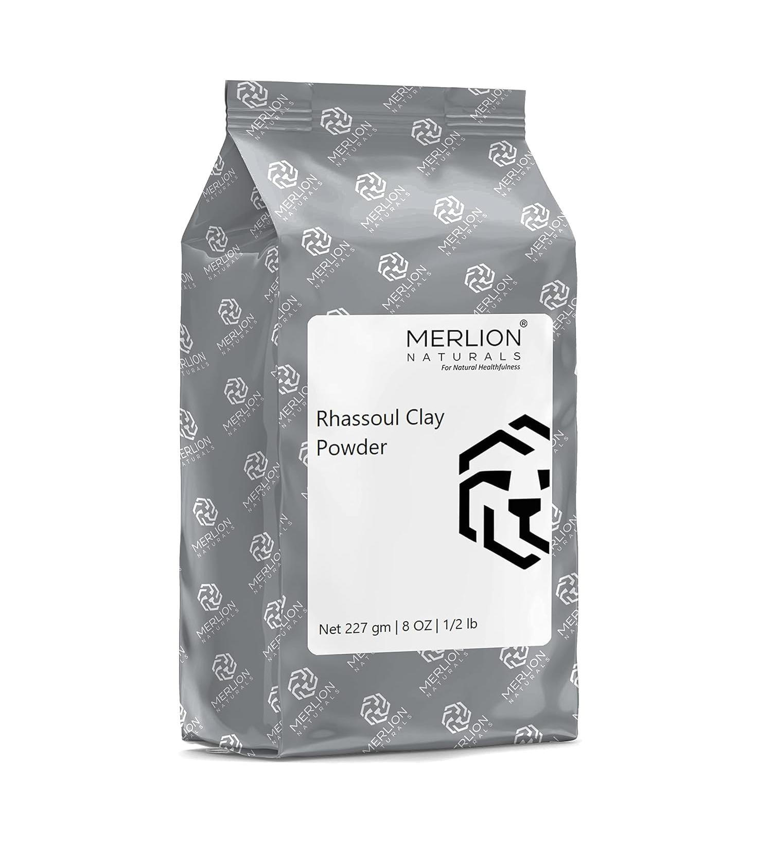 All-Natural Rhassoul Clay Powder | 227g Pure Herbs for Healthy Hair & Skin - International Shipping Available - Buy Online on GoSupps.com