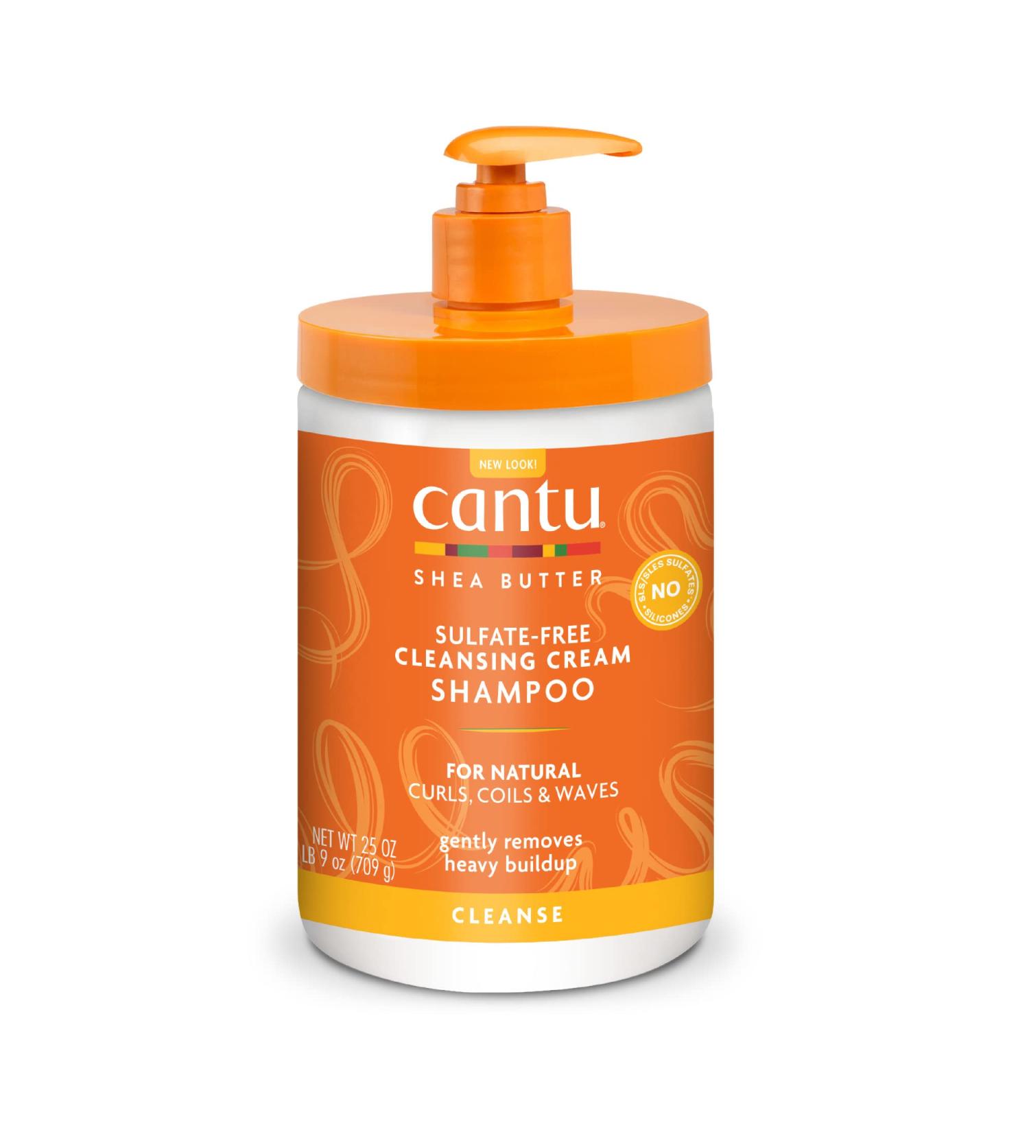 Cantu Cleansing Cream Shampoo 709g SALON SIZE Unscented - 1 Pack - Buy Online on GoSupps.com