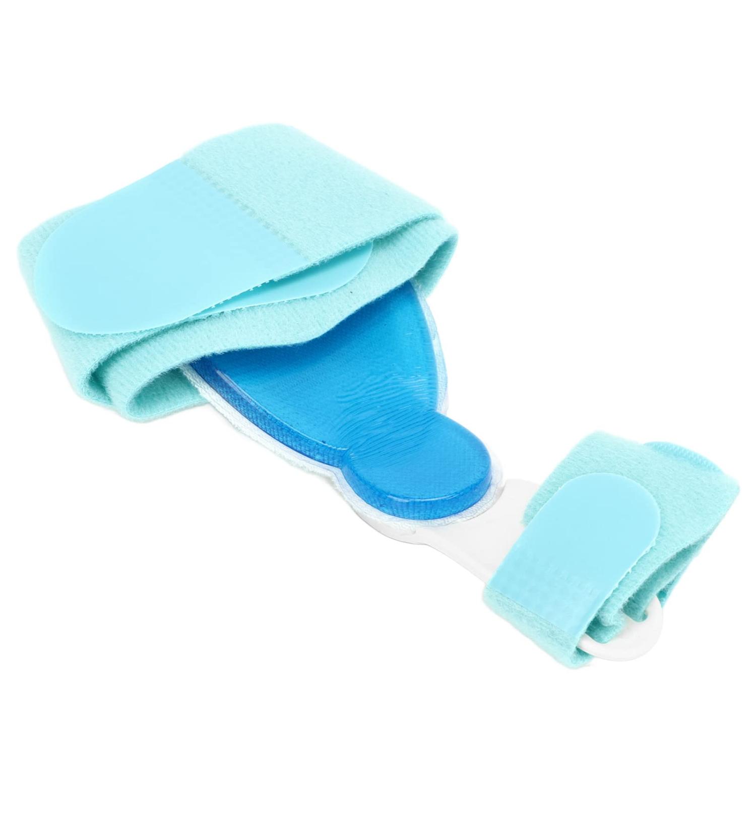 VINGVO Bunion Corrector Hardened Gel Orthopedic Toe Straightener - Lake Blue - Buy Online on GoSupps.com
