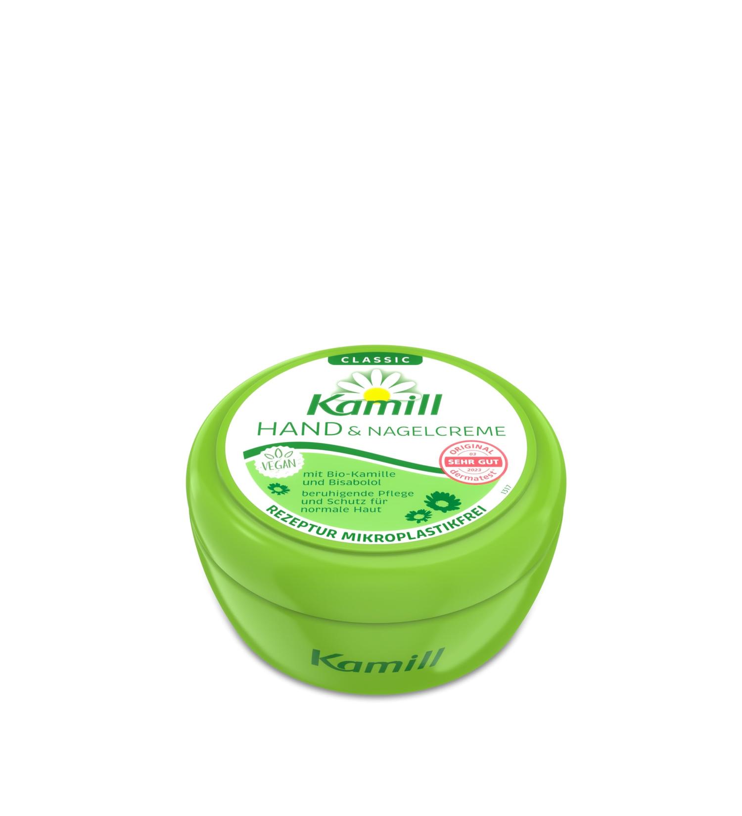 Kamill Classic Hand and Nail Cream 250ml with Organic Chamomile and Bisabolol Soothing and Protection for Normal Skin - Buy Online on GoSupps.com