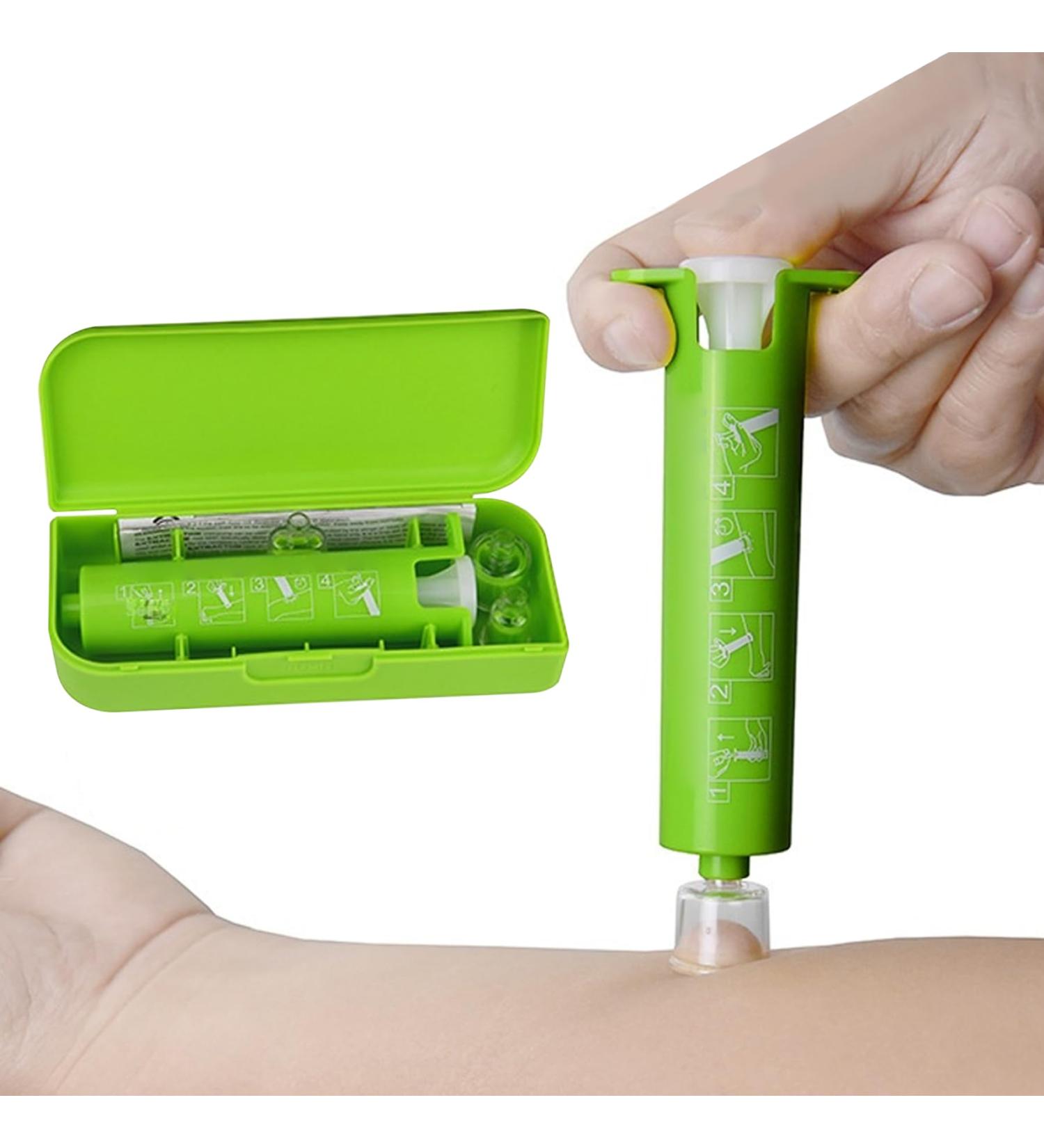 Havamoasa Bug Bite Suction Tool with Suction Cup - Poison Remover & Extractor Kit for Hiking and Camping - Buy Online on GoSupps.com