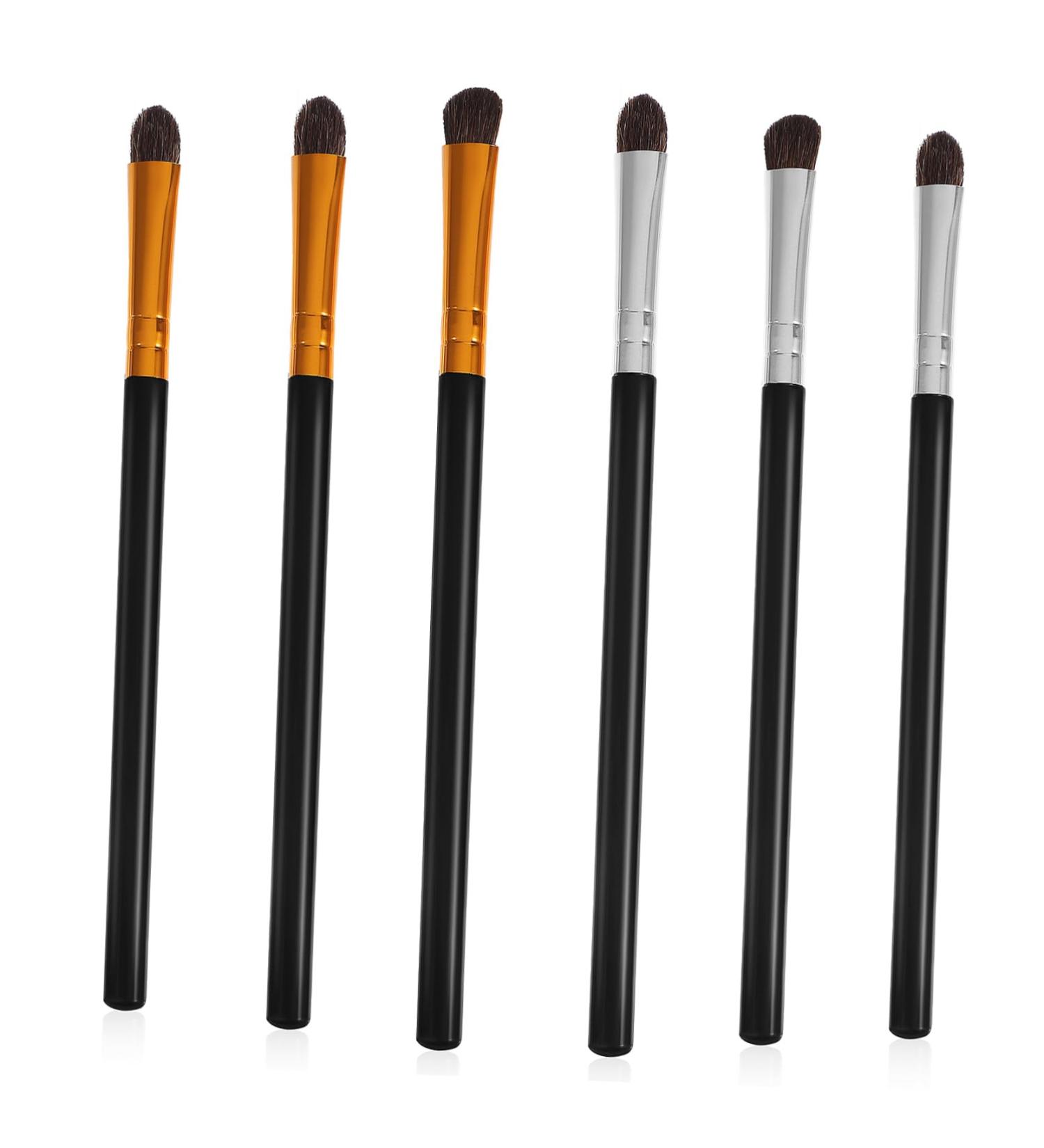 Mikinona Eyeshadow Brush 6pcs Makeup Eyeshadow Eye Makeup Ladies Suits Eye Miss Tool Make up Eyeliner Brush - Buy Online on GoSupps.com