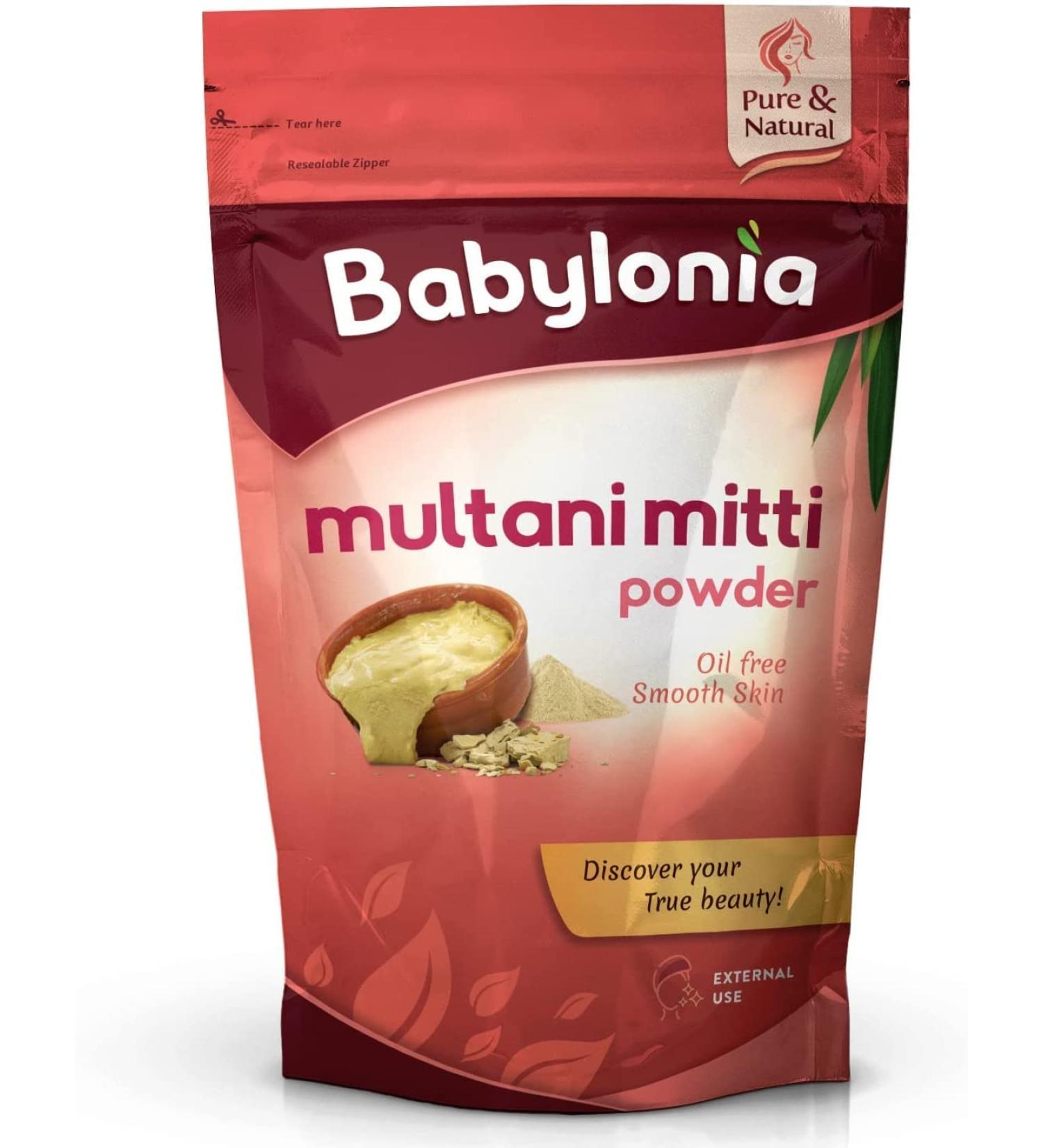 Feron Babylonia Multani Fullers Earth Bentoniet klei poem 200g - Buy Online on GoSupps.com