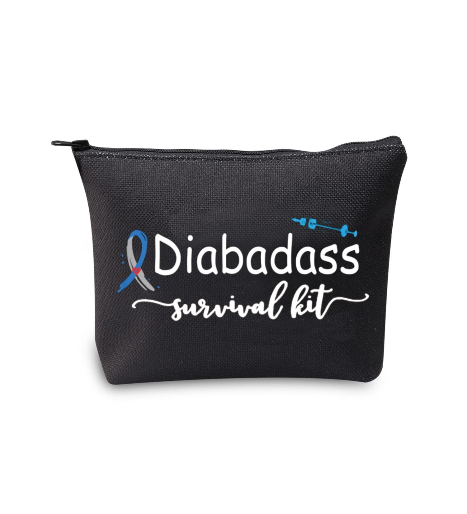 VAMSII Diabetes Bag - Diabadass Survival Kit for Type One and Type Two Diabetic Supplies - Buy Online on GoSupps.com