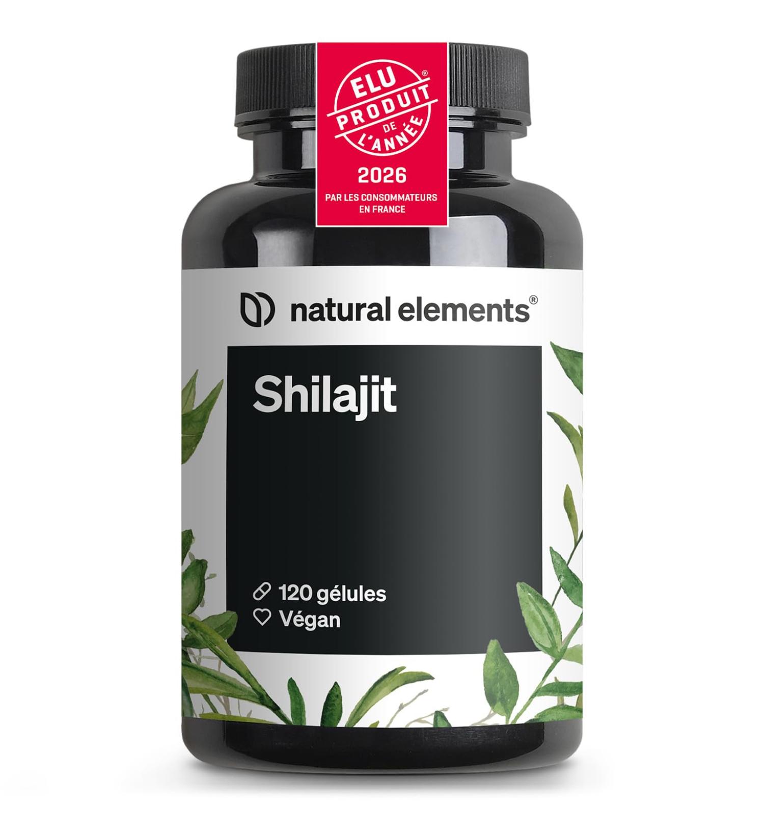 Shilajit Pure 120 Capsules Hautement Dos es 1300mg par Dose Quotidienne Mumijo Shilajit Original de R sine de l'Himalaya Concentr en Acide Fulvique Sans Additifs et Test en Laboratoire - Buy Online on GoSupps.com