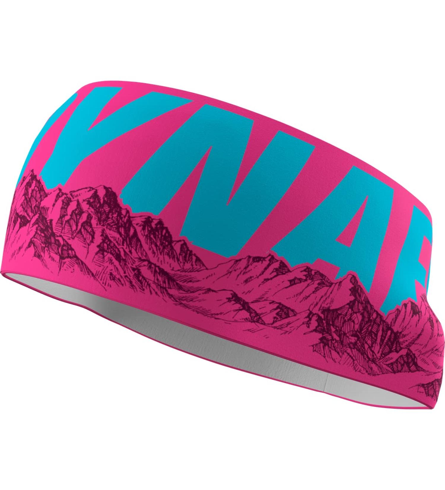 DYNAFIT Sport Graphic Performance Headband Bandana uni58 Pink Glo/8210 Skyline