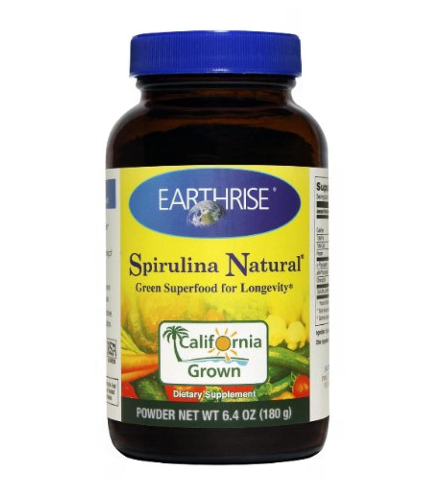 Earthrise Spirulina Natural 180 Grams Powder