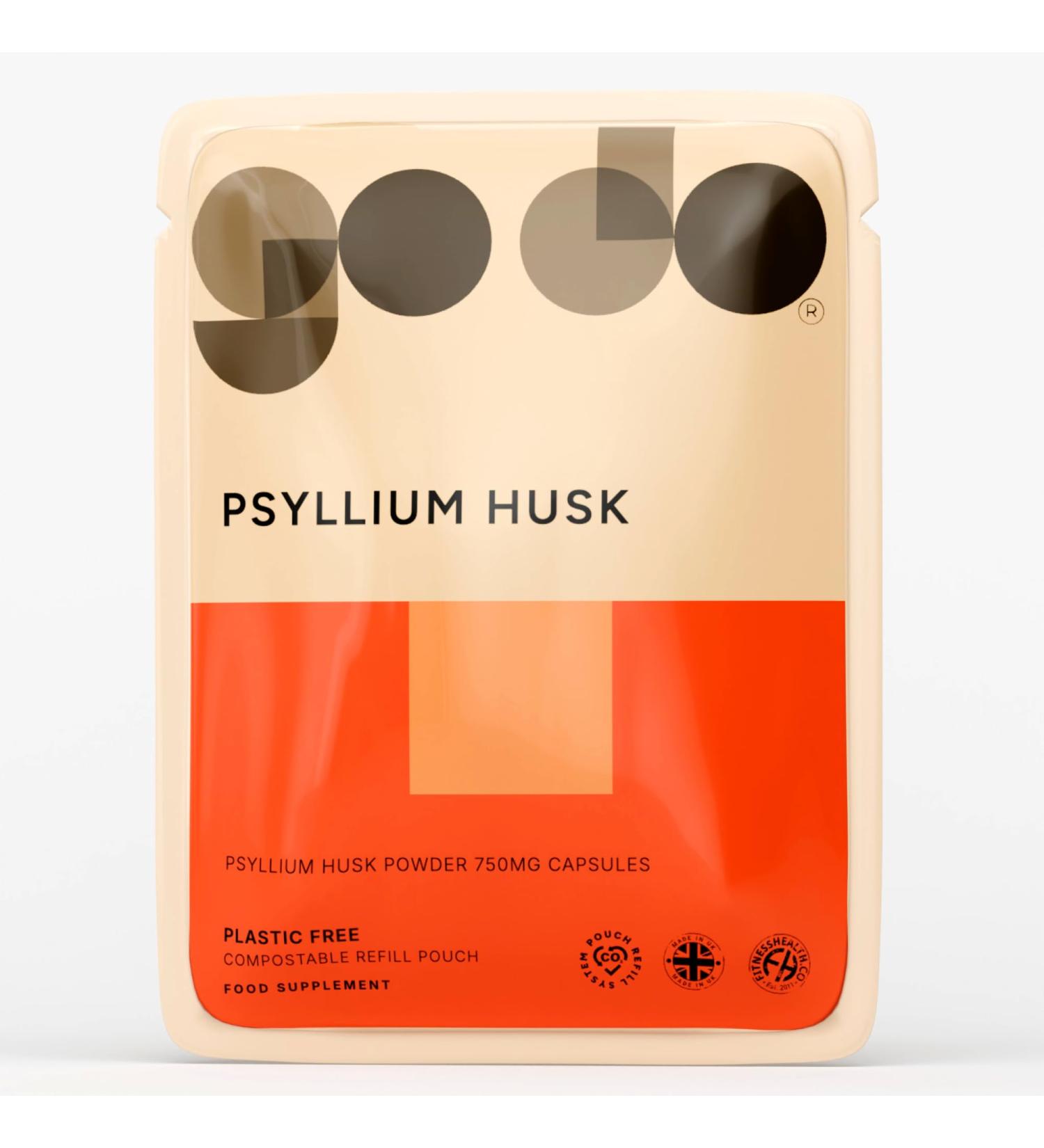 Fitness Health Psyllium Husks Powder Capsules 500MG - Fibre Supplement from Pure Psyllium Husks Powder - Digestion Plantago Ovata Powder - Premium Quality Nutritional Supplement - 60 Capsules 60 Count (Pack of 1) - Buy Online on GoSupps.com