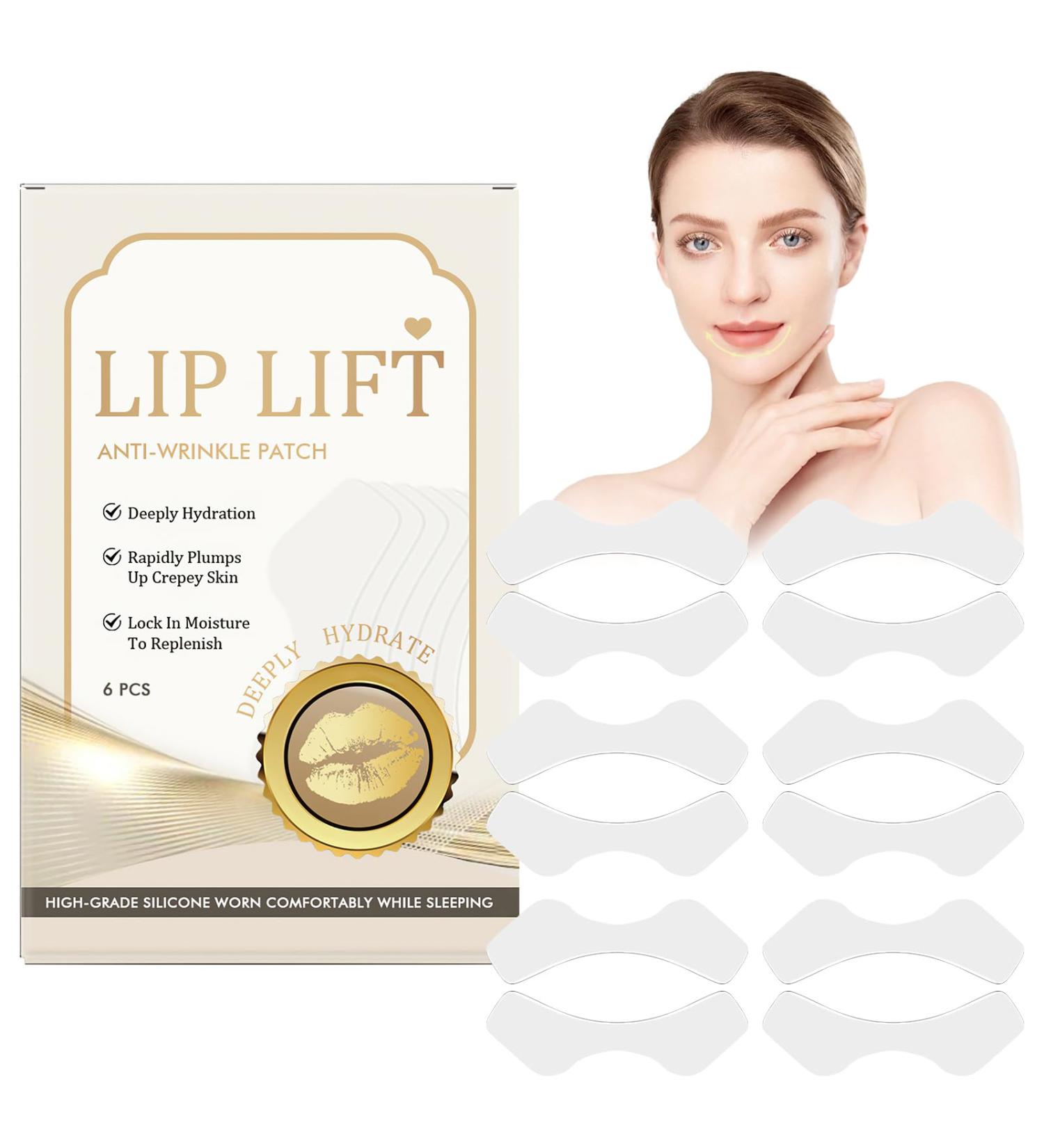 VITASHYNX 12 Patches Smile Line Patches Lip Tape Wrinkle Remover Anti Wrinkle Patches For Lip & Mouth Wrinkles Overnight Line Smoothing Pads - Buy Online on GoSupps.com