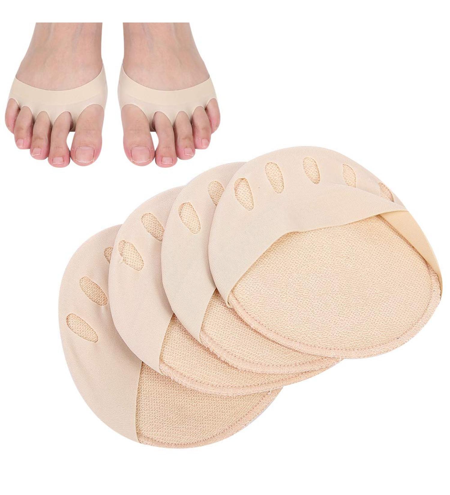 Buy 2 Pairs of Invisible Forefoot Cushions & Toe Spreaders - Comfort Pads for High Heels - Thickened Design for Ultimate Support - International Shipping Available - Buy Online on GoSupps.com
