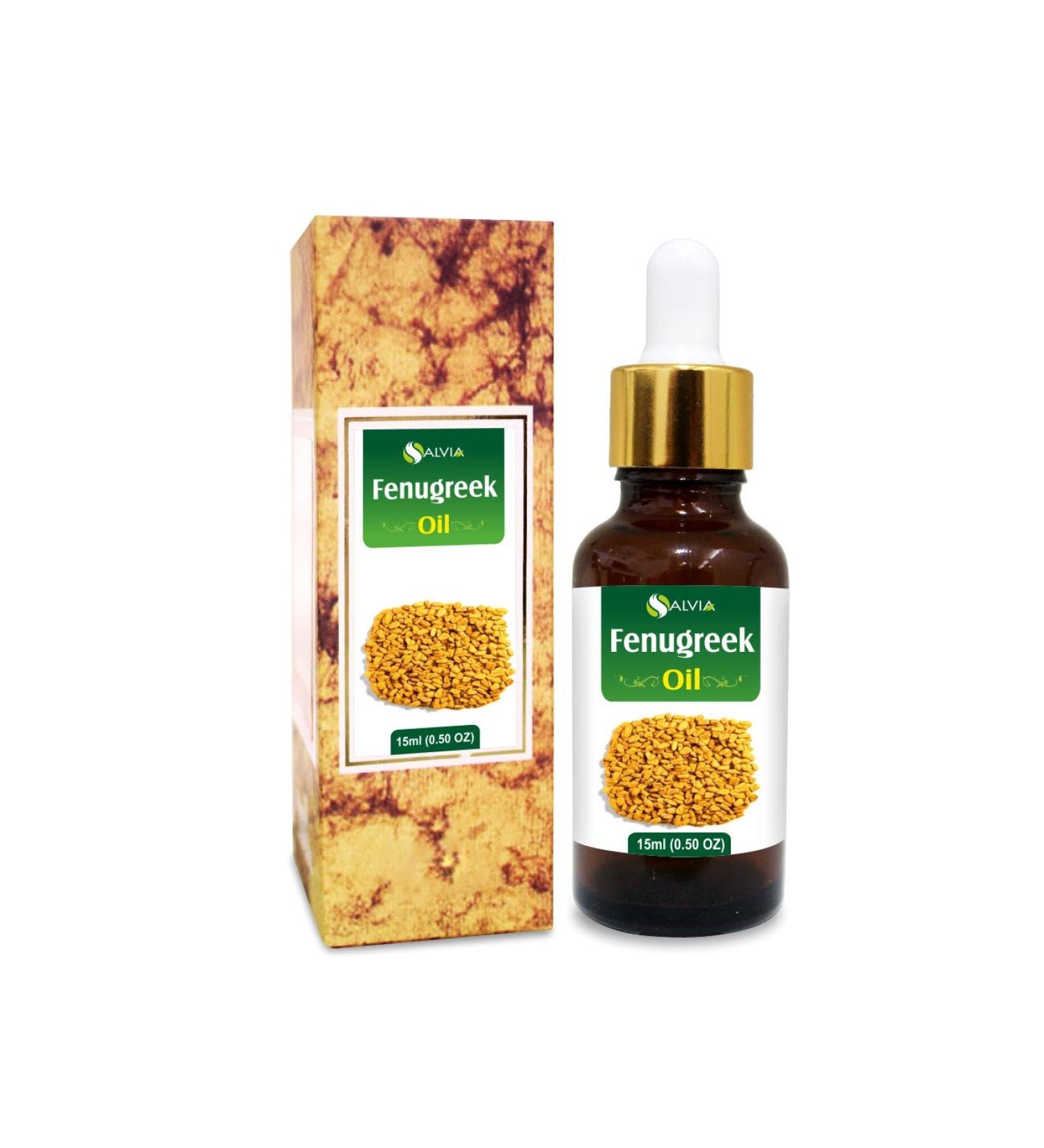 Fenugreek Essential Oil 100% Pure & Natural - Therapeutic Aromatherapy Oil (15ml) Uncut & Undiluted - Buy Online on GoSupps.com