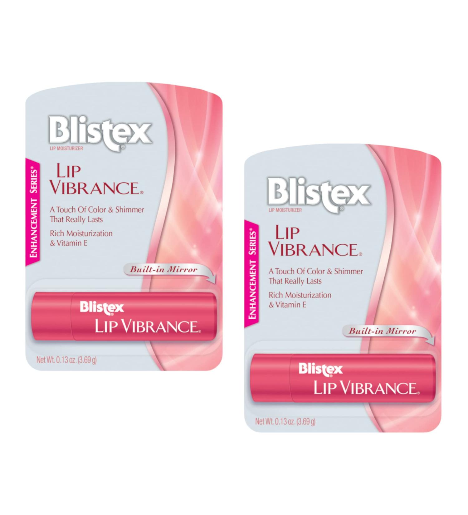 Blistex Lip Vibrance Lip Protectant 0.13 OZ - Pack of 2 | Hydrating Lip Balm - Buy Online on GoSupps.com