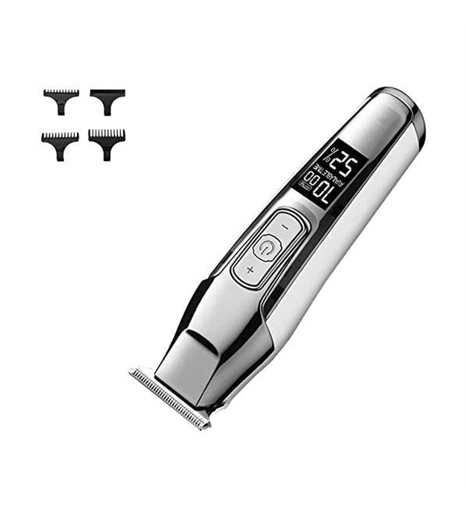 Hair Clippers for Men | Professional Waterproof Hair Trimmer & Beard Grooming Kit | Rechargeable & Cordless with LED Display - Buy Online on GoSupps.com