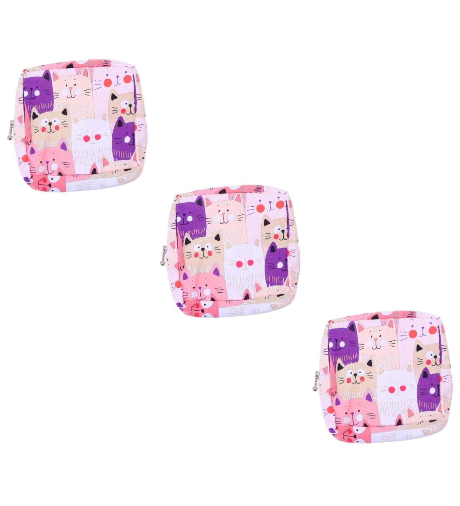 Gleavi 3 STK Aunts Towel Storage Pocket - Women's Travel Bag & Makeup Organizer Wallet - Buy Online on GoSupps.com