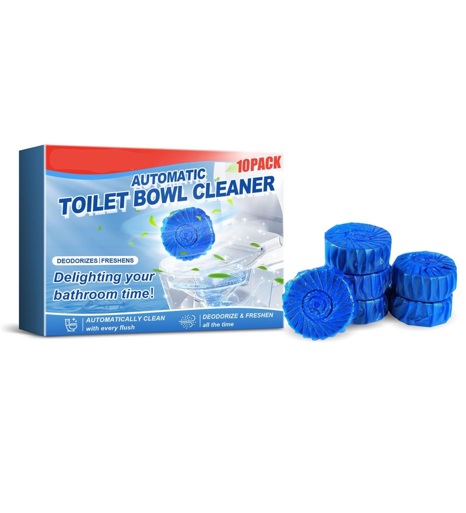 Toilet Toilet Cleaning Block Stains Odors Household Toilet Cleaning Block Household 10pcs Blue Static Remover for Carpet (Blue One Size) Blue One Size - Buy Online on GoSupps.com