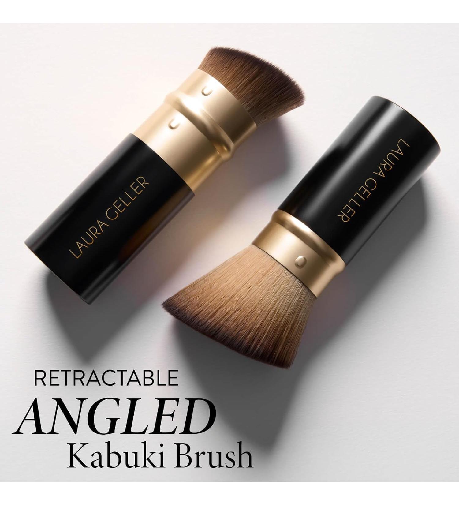 LAURA GELLER NEW YORK Retractable Black Kabuki Brush for Face Makeup - Buy Online on GoSupps.com