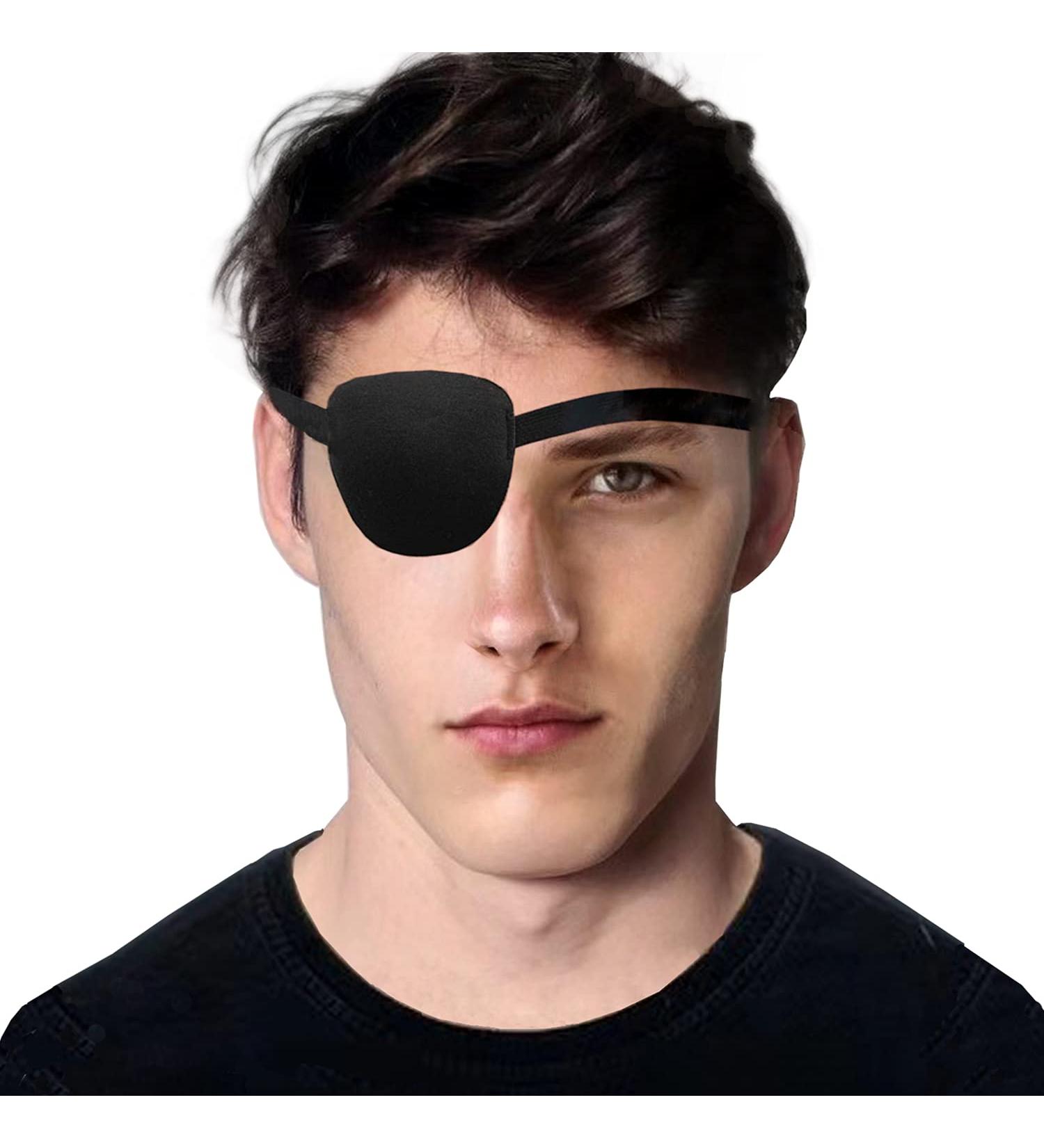 MissSix 2 Pack 3D Eye Patch for Adult and Kid - Adjustable Eye Patch for Left or Right Eyes (Black) - Buy Online on GoSupps.com