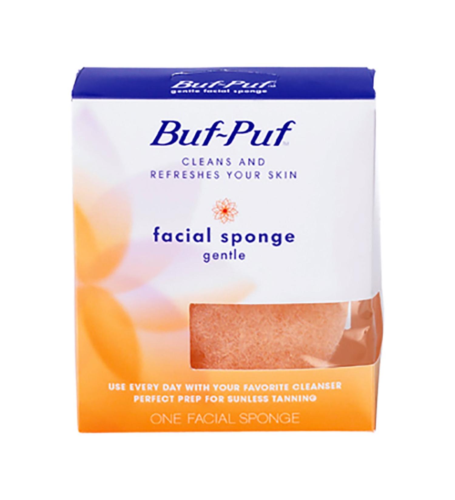Buf Puf Gentle Facial Sponge Pack - 6 Pack Size 1s | Best Exfoliating Sponge for a Smooth Skin - Buy Online on GoSupps.com