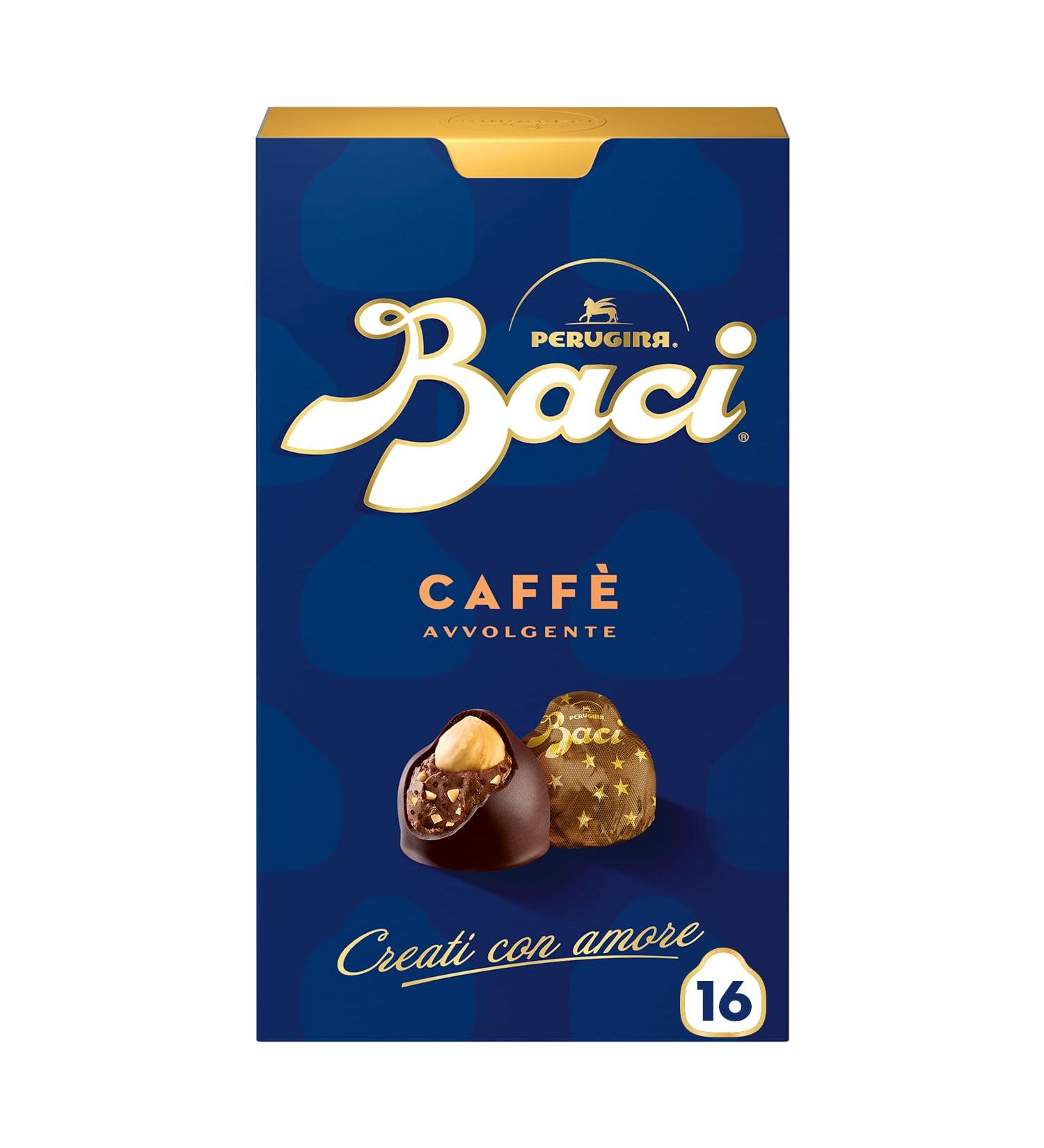  Perugina BACI PERUGINA Coffee Chocolate Fondants stuffed with Gianduia Box 200 g - Buy Online on GoSupps.com