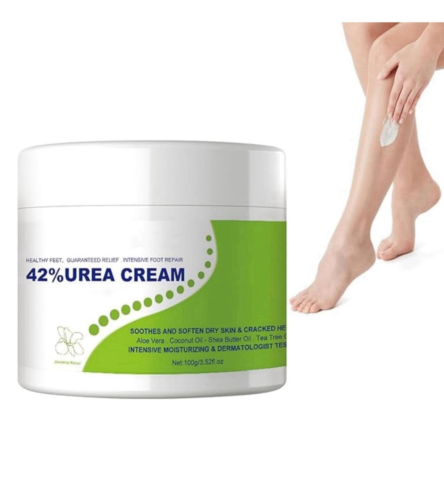 Urea Foot Cream Urea 42% Foot Cream Foot Moisturiser Feet Cream For Dry Cracked Skin Hard Skin Remover Heel Cream 42% Urea Cream & 2% Salicylic Acid Dry Feet Cream Cracked Heel Repair Cream Foot Balm - Buy Online on GoSupps.com