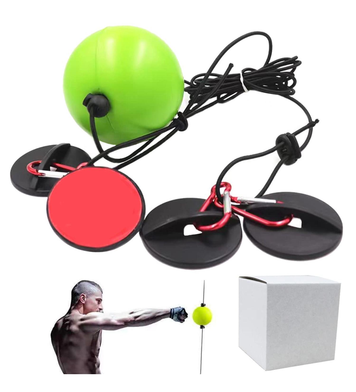 PCUORLEORS Double End Punching Ball Set for Boxing Reflex Training | Includes Pump and Headband for Gym MMA Sports | Ideal for Adults, Kids, Men, Women - Buy Online on GoSupps.com