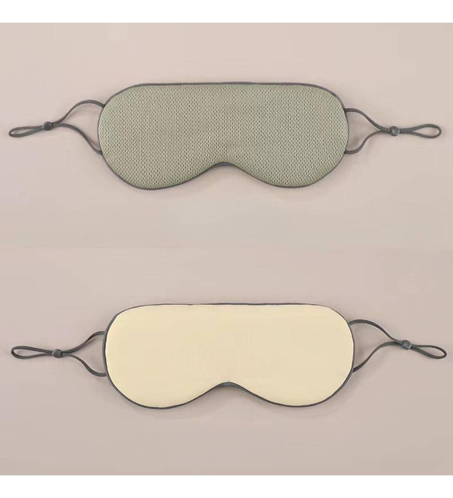 Dual-Use Warm & Cool Sleeping Eye Mask | Unisex Travel & Office Shading | Breathable & Traceless - Buy Online on GoSupps.com