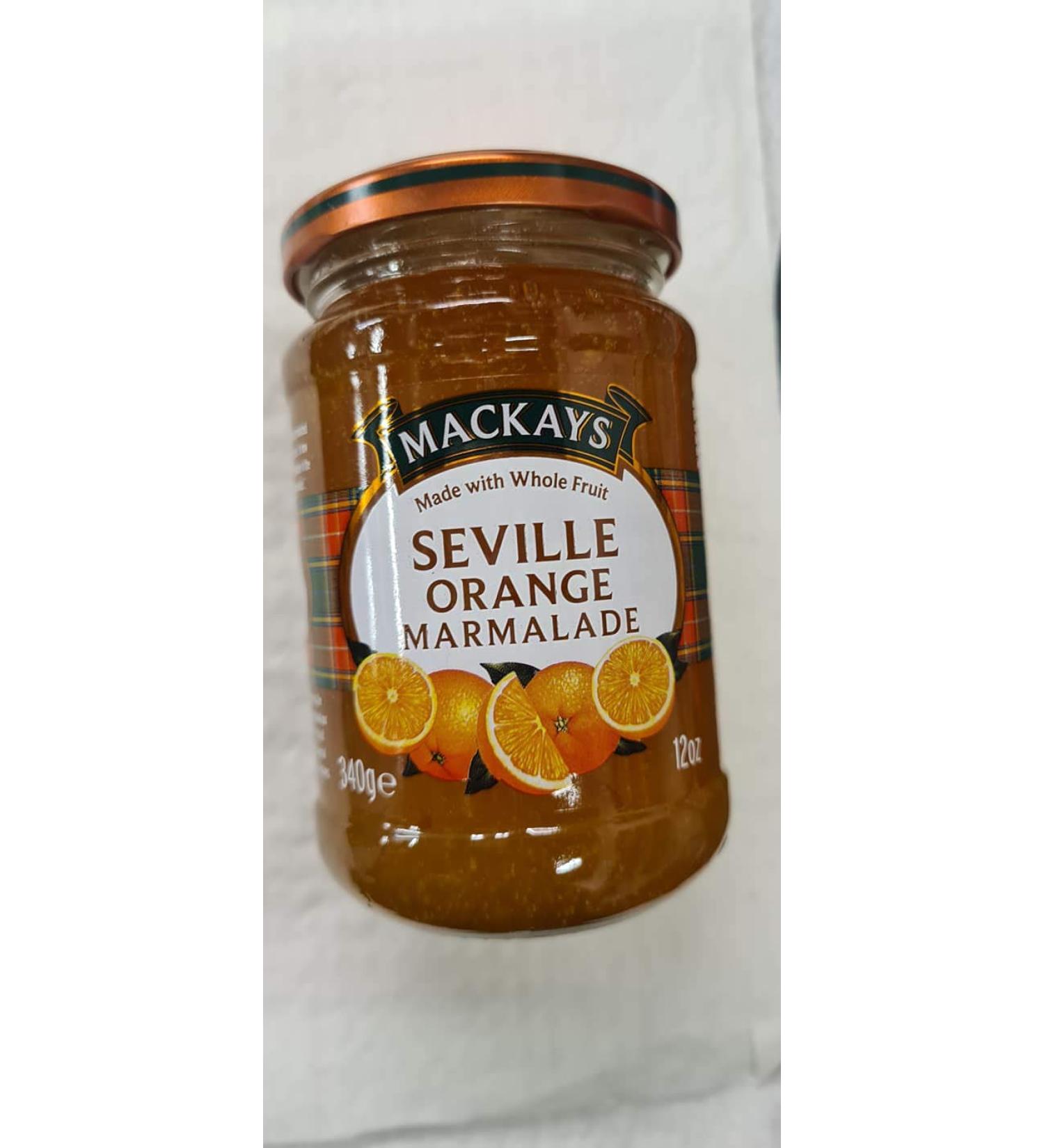Seville Orange Marmalade 340g Suitable for vegetarians, vegans, gluten