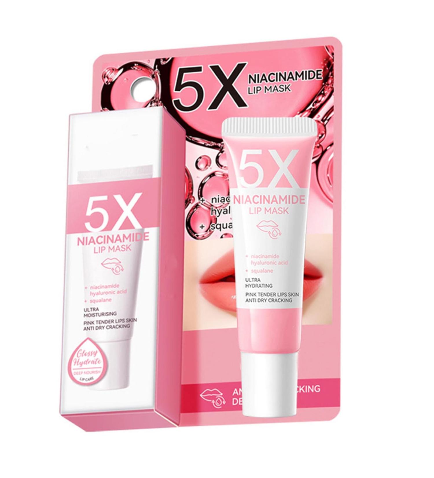 10g Women Girls Lip Balm Lipstick Hydrating Smooth Non Sticky Sheer Tint Long Lasting Lip Color Moisturize Dry Lips Everyday Wear Nicotinamide One Size One Size Nicotinamide - Buy Online on GoSupps.com