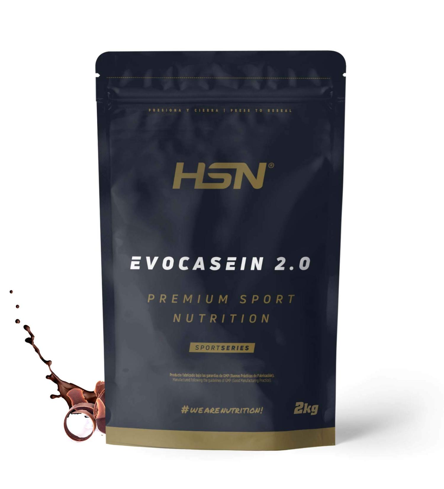 HSN Micellar Casein - Evocasein 2.0 - Protein for Before Sleeping - Extended Release in the Evening - Powder - Chocolate Flav - Buy Online on GoSupps.com