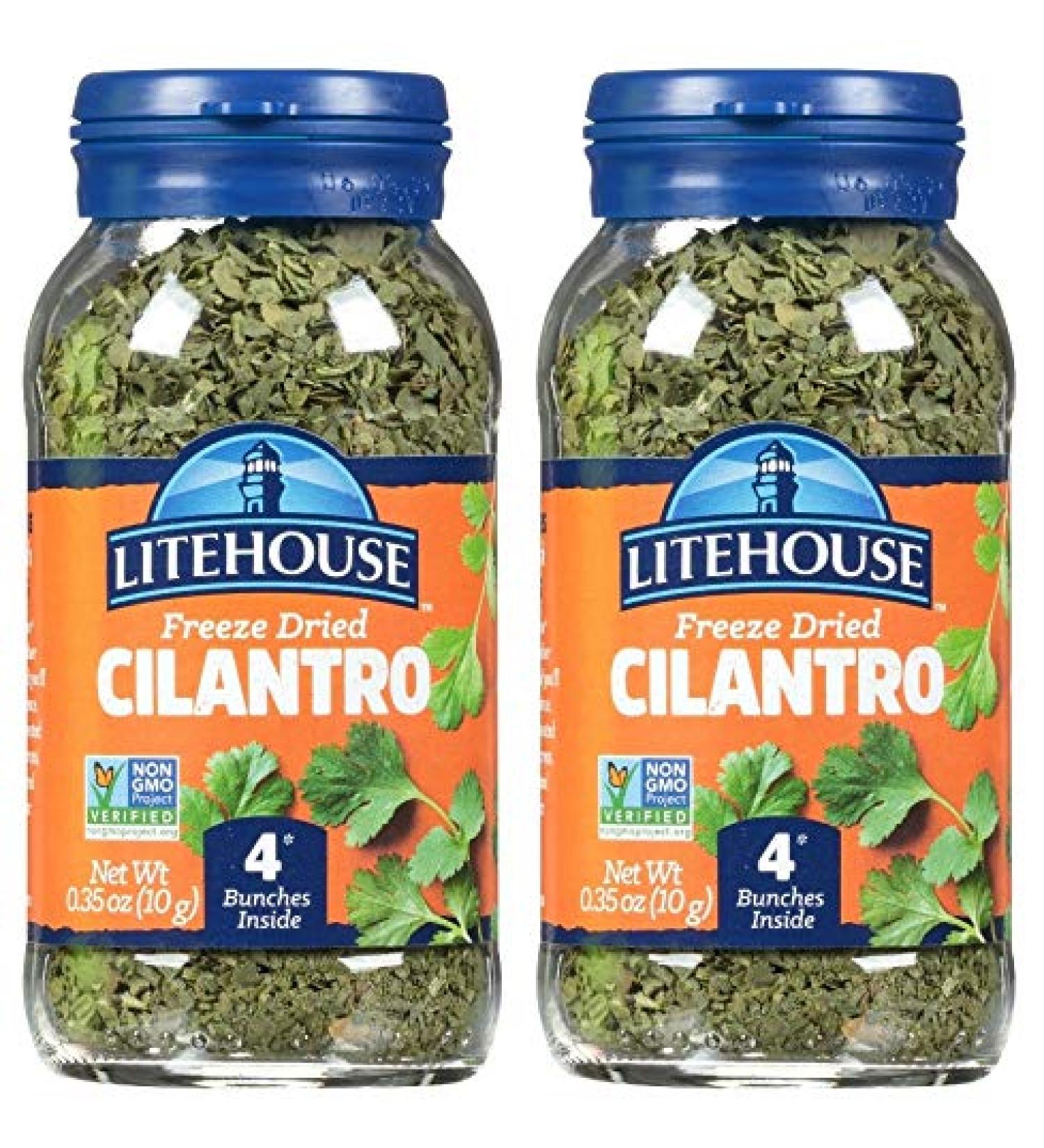 Litehouse Freeze Dried Cilantro 0.35 oz - Pack of 2 - Buy Online on GoSupps.com