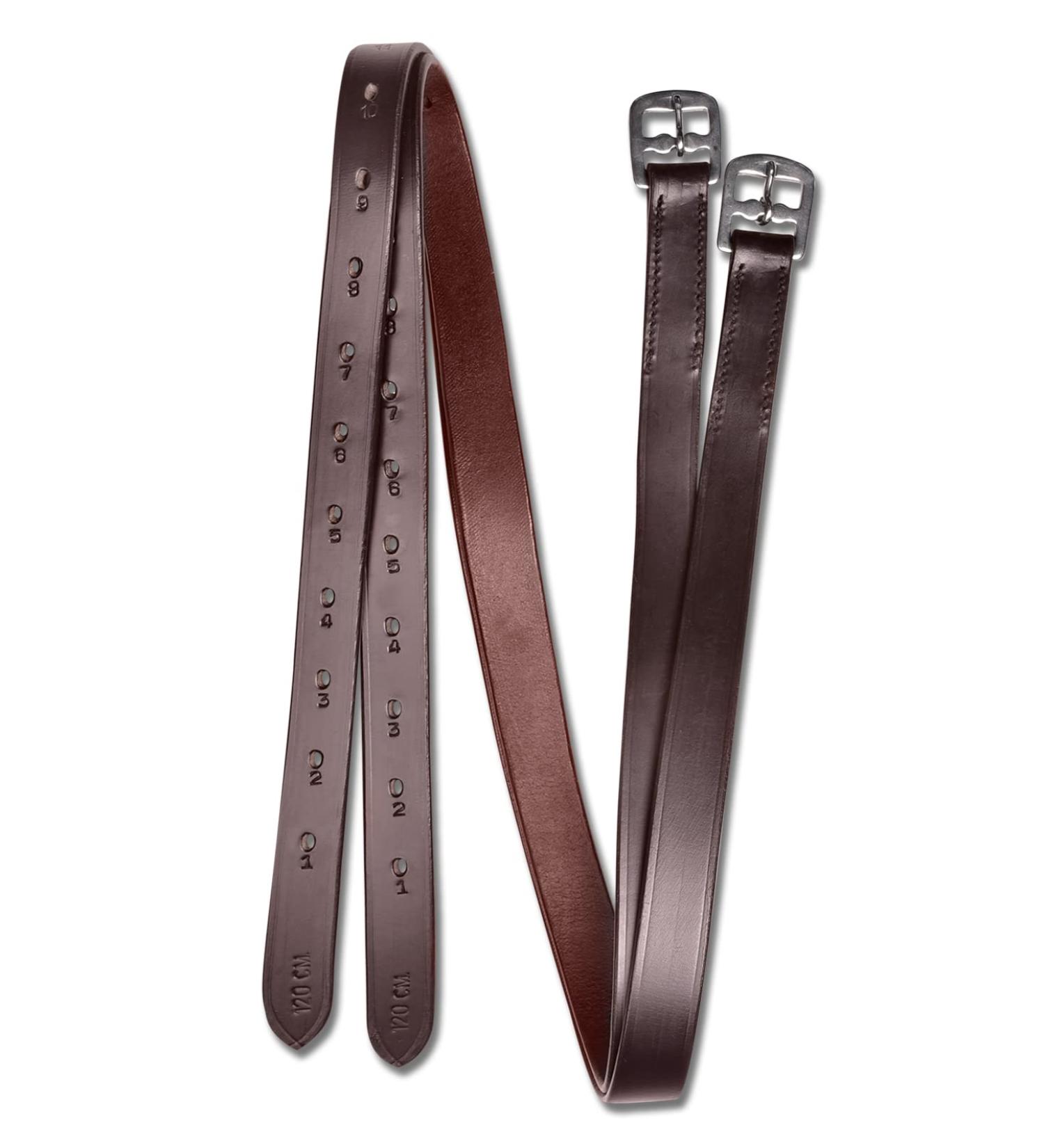 WALDHAUSEN STAR Steigb gelriemen 140 cm braun