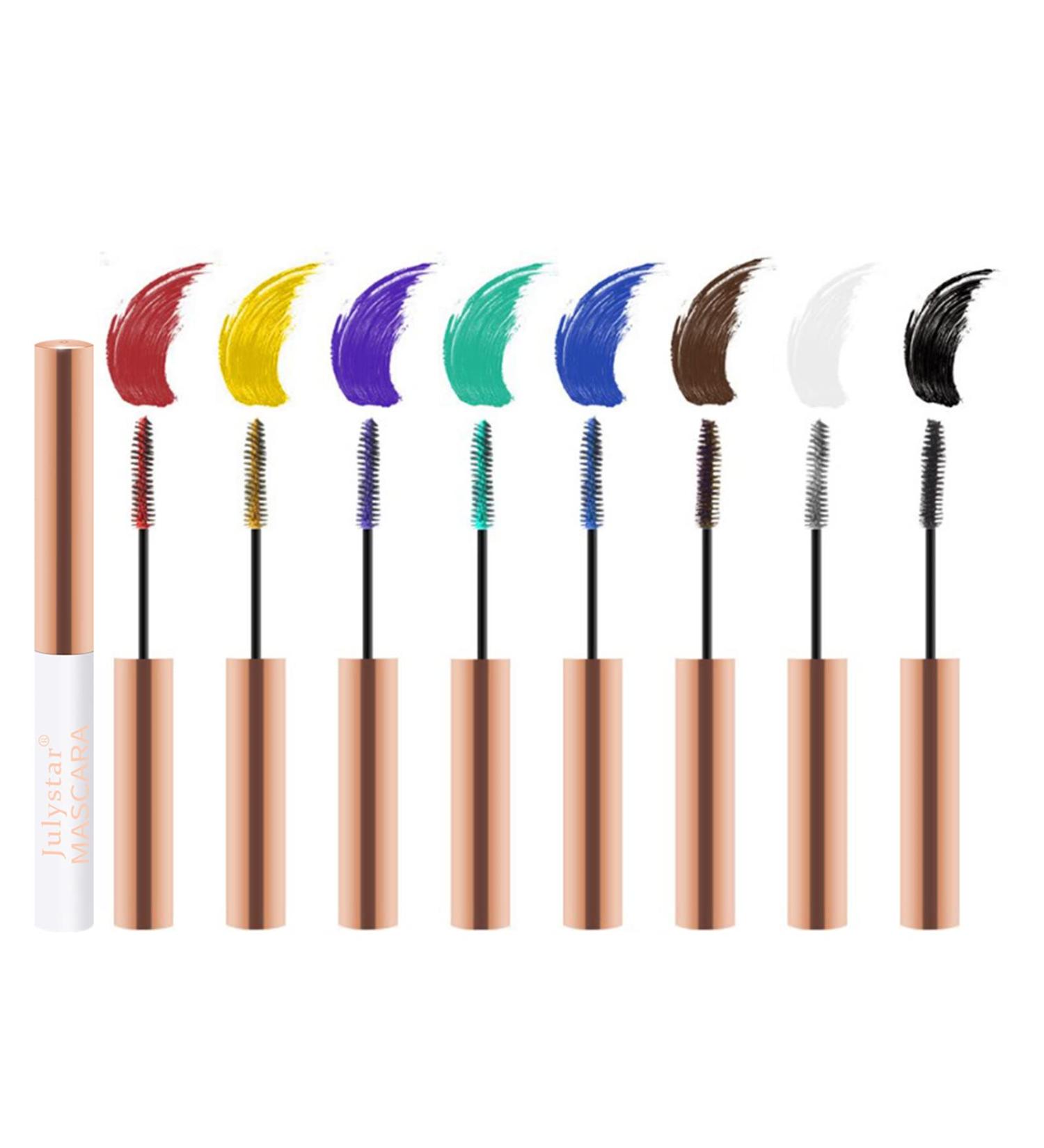 FantasyDay Long Lasting Smudge-Proof Mascara Set - Volumizing, Lengthening, Curling Eyelash Makeup - 8 Pcs 0.17 fl oz - False Lash Effect - Lift and Separate Eye Lashes - Buy Online on GoSupps.com