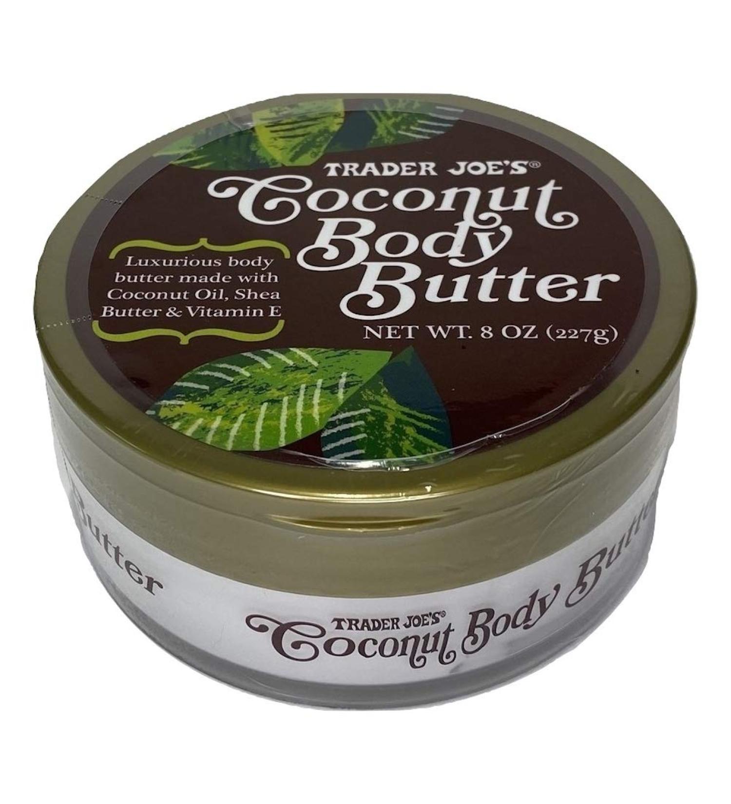 Trader Joe's Coconut Body Butter 237ml - Moisturizing & Nourishing - International Shipping Available - Buy Online on GoSupps.com