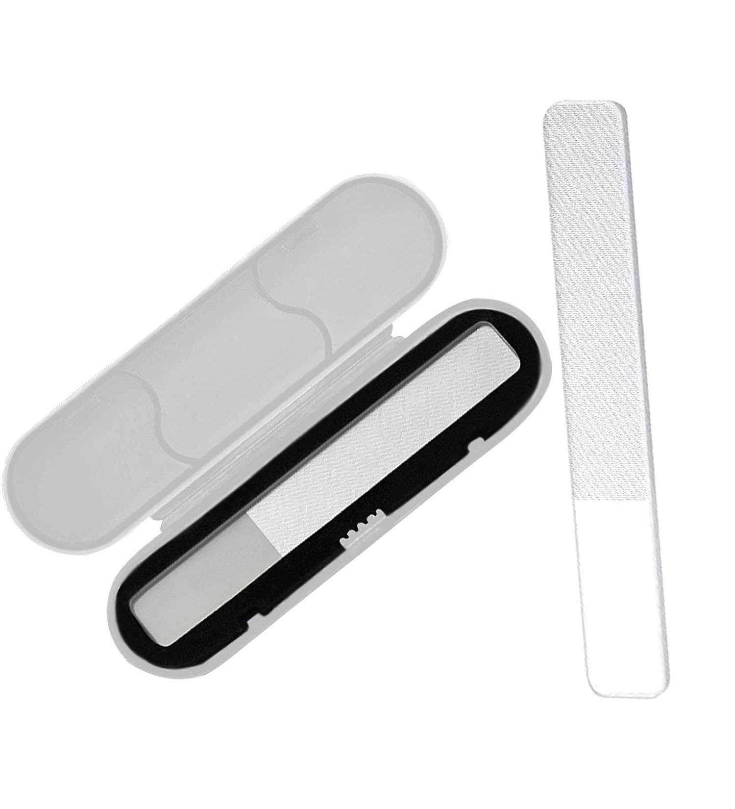 Xfantong Professional Crystal Nail File Diamond Nail File Nano Glass Nail Files Nail Shine Buffer Polisher for Natural Fingernails Toenails - Buy Online on GoSupps.com