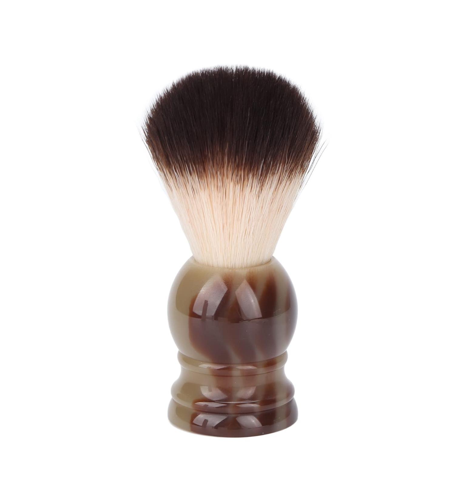 Restokki Professional Portable Men's Razor Brush - Soft Hair Facial Care Tool for Home & Salon Use - Buy Online on GoSupps.com