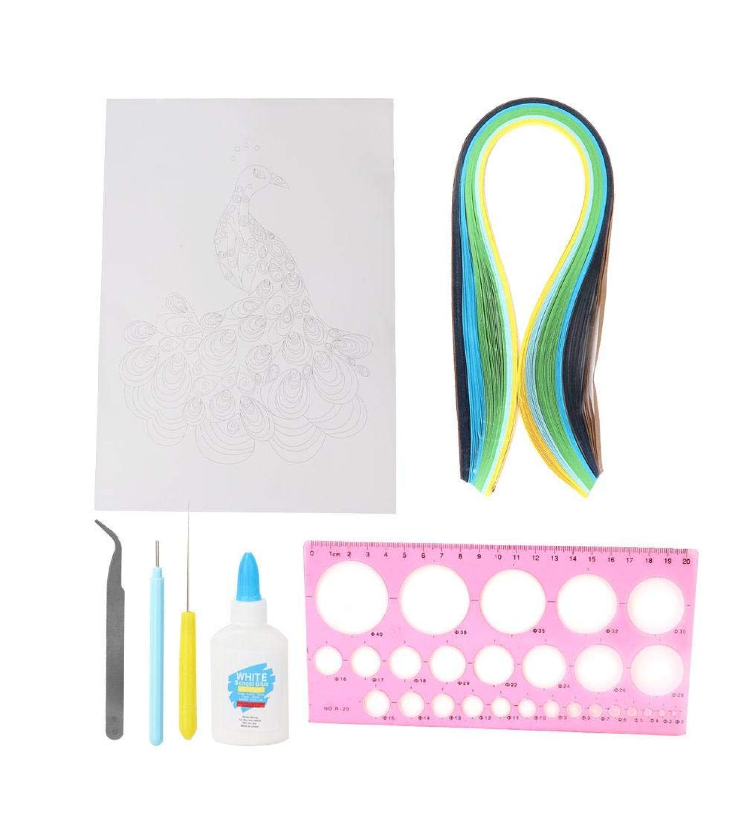 Garosa Quilling Tools Kit: DIY Paper Quilling Set with Accessories for Handcraft Designs - Buy Online on GoSupps.com