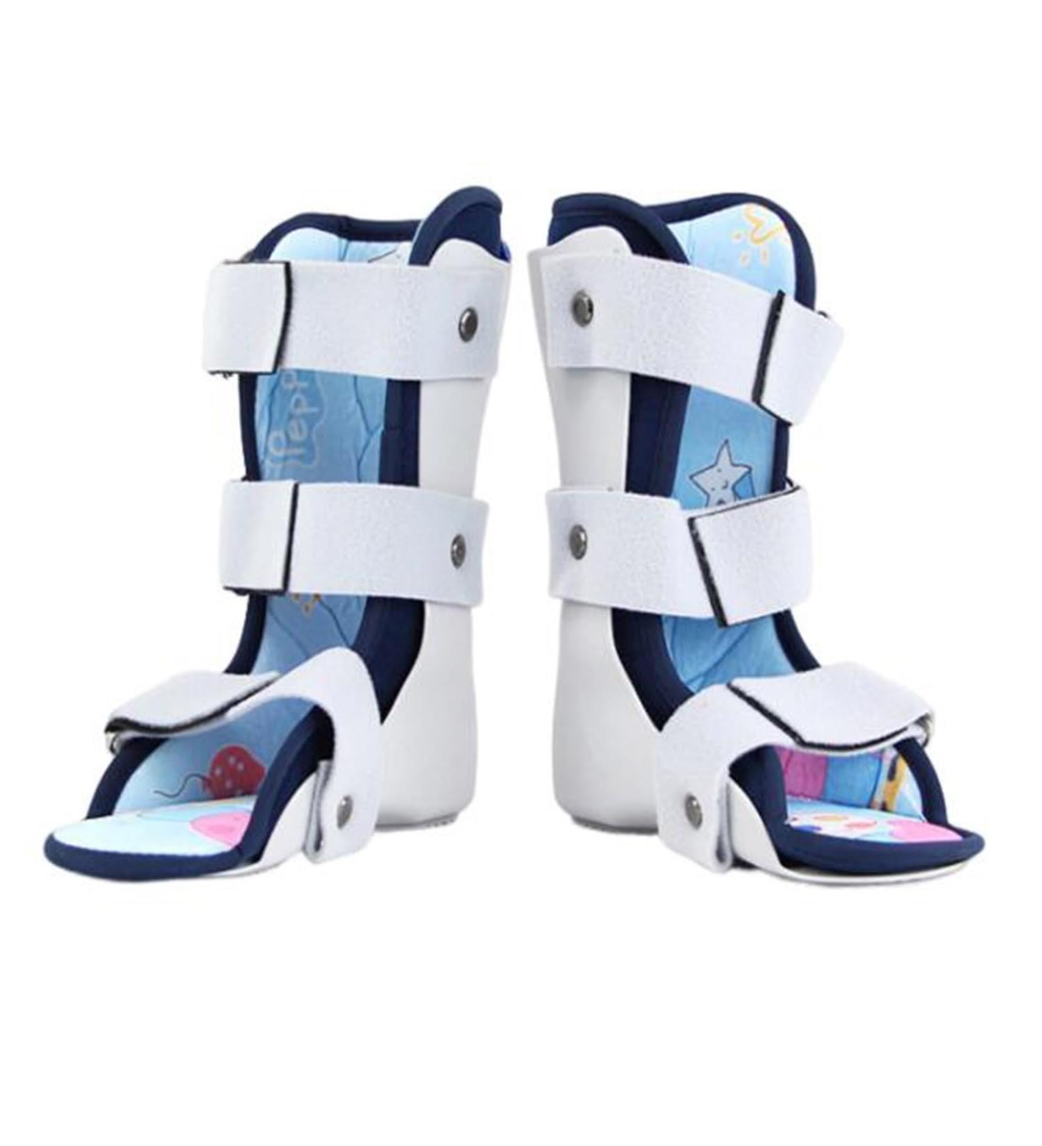 SFKLYU Kids AFO Drop Foot Brace - Ankle Foot Orthosis Night Splint for Children - Support for Strephexopodia & Strephenopodia - Left & Right Pair - Buy Online on GoSupps.com