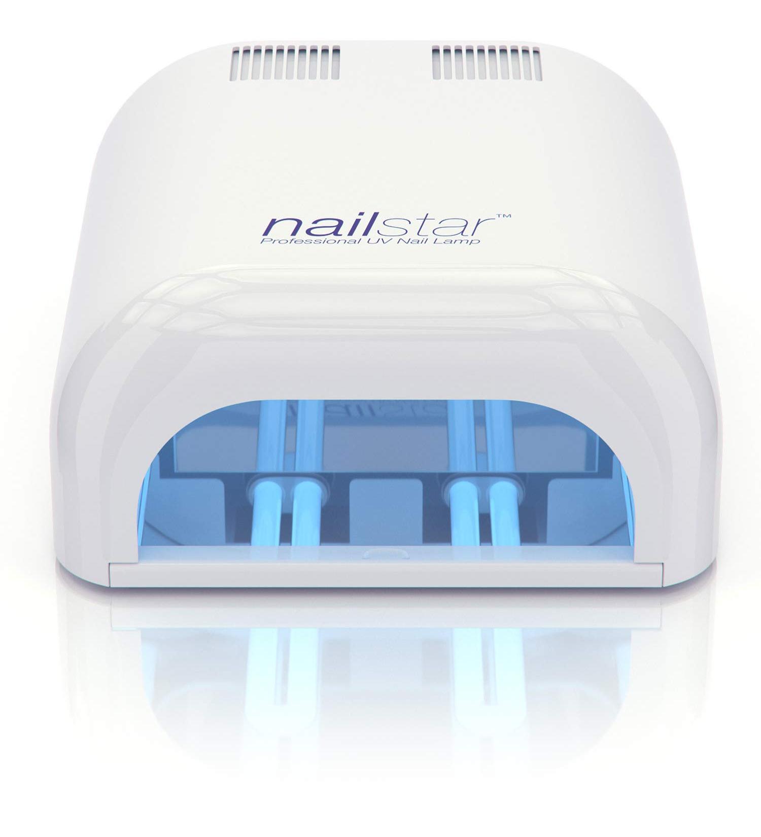 Nailstar 36W Professional UV Nail Lamp | Gel Nail Lamp for Gel Nails with Timers + 4 x 9W Bulbs - Buy Online on GoSupps.com