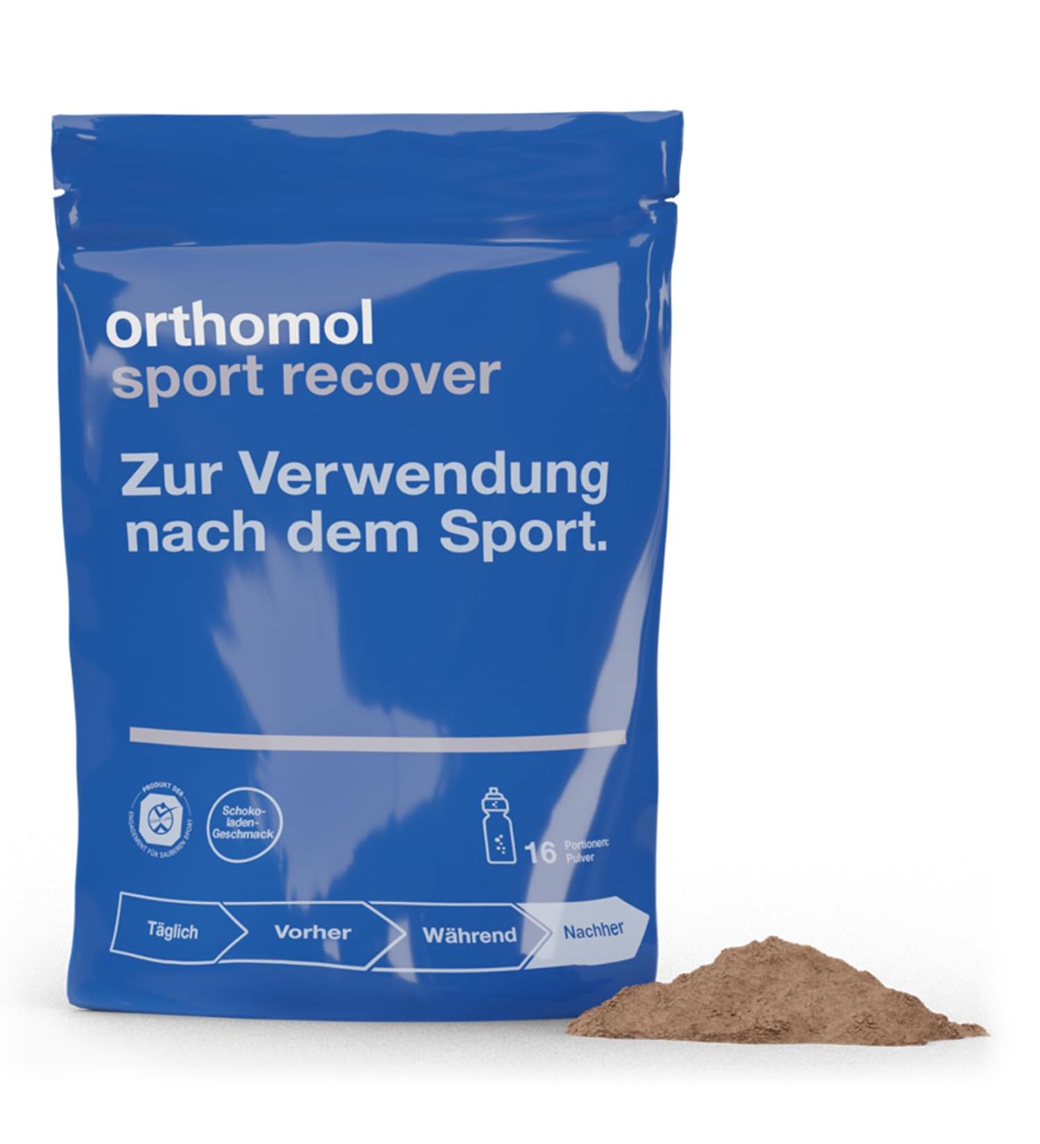 Orthomol Sport Recover - 16 Daily Portions for Optimal Recovery | International Shipping Available - Buy Online on GoSupps.com