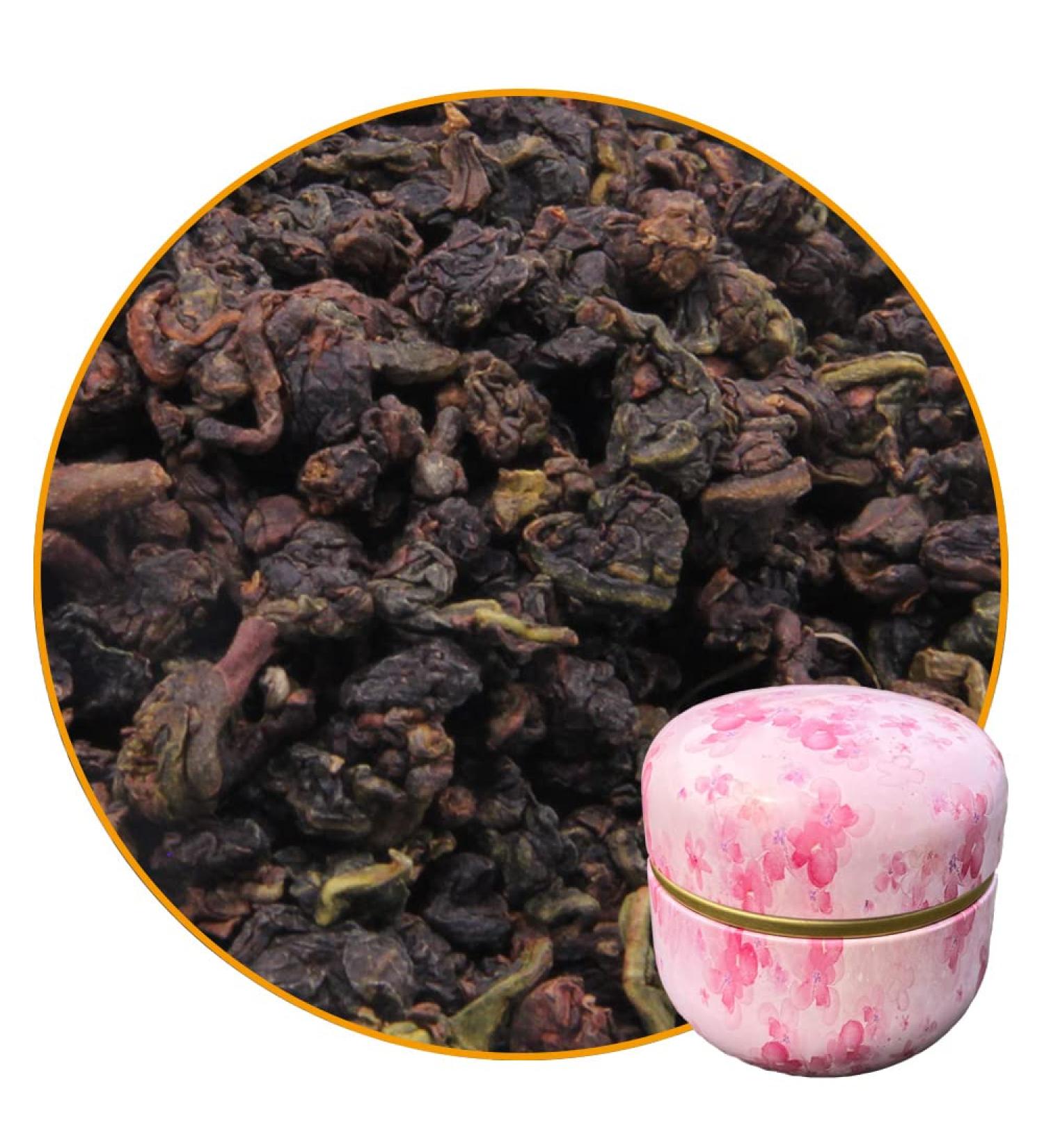 LWXLJMJZC-Taiwan High Mountain GABA Oolong Tea - Loose Leaf Oolong Tea - 50g/1.8oz with Tin Pack Taiwan Gaba Olong - Buy Online on GoSupps.com