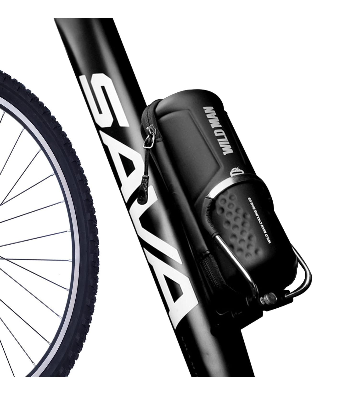 WILD MAN Bicycle Tool Storage Bag with Sealed Zipper - Bike Repair Tool Pouch for Water Bottle Cage (With 2 Tire Levers) - Cycling Essential - Buy Online on GoSupps.com