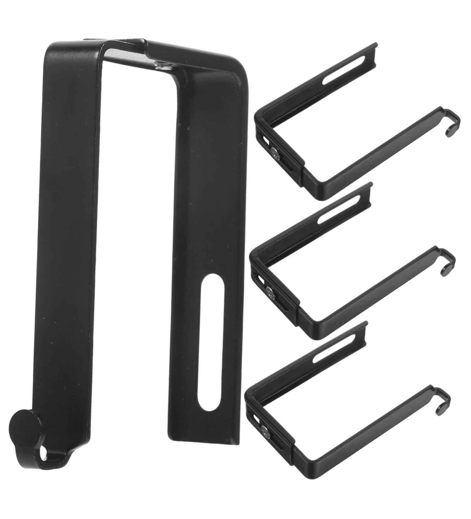 CHILDWEET Door Hook Rack 4pcs Hook Storage Hat Hooks Towel Rack Clothes Hanger Multi-Function Hat Hook Door Hanger Metal - Buy Online on GoSupps.com