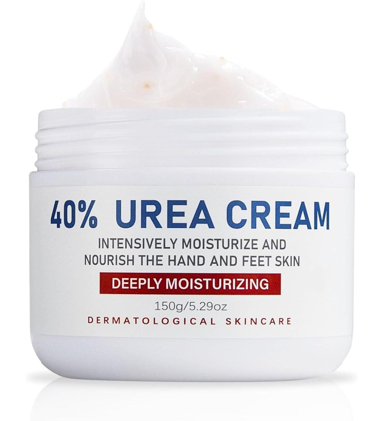40% urea cream urea foot cream foot care lotion urea foot and hand cream is suitable for dry and cracked deep hydration. - Buy Online on GoSupps.com