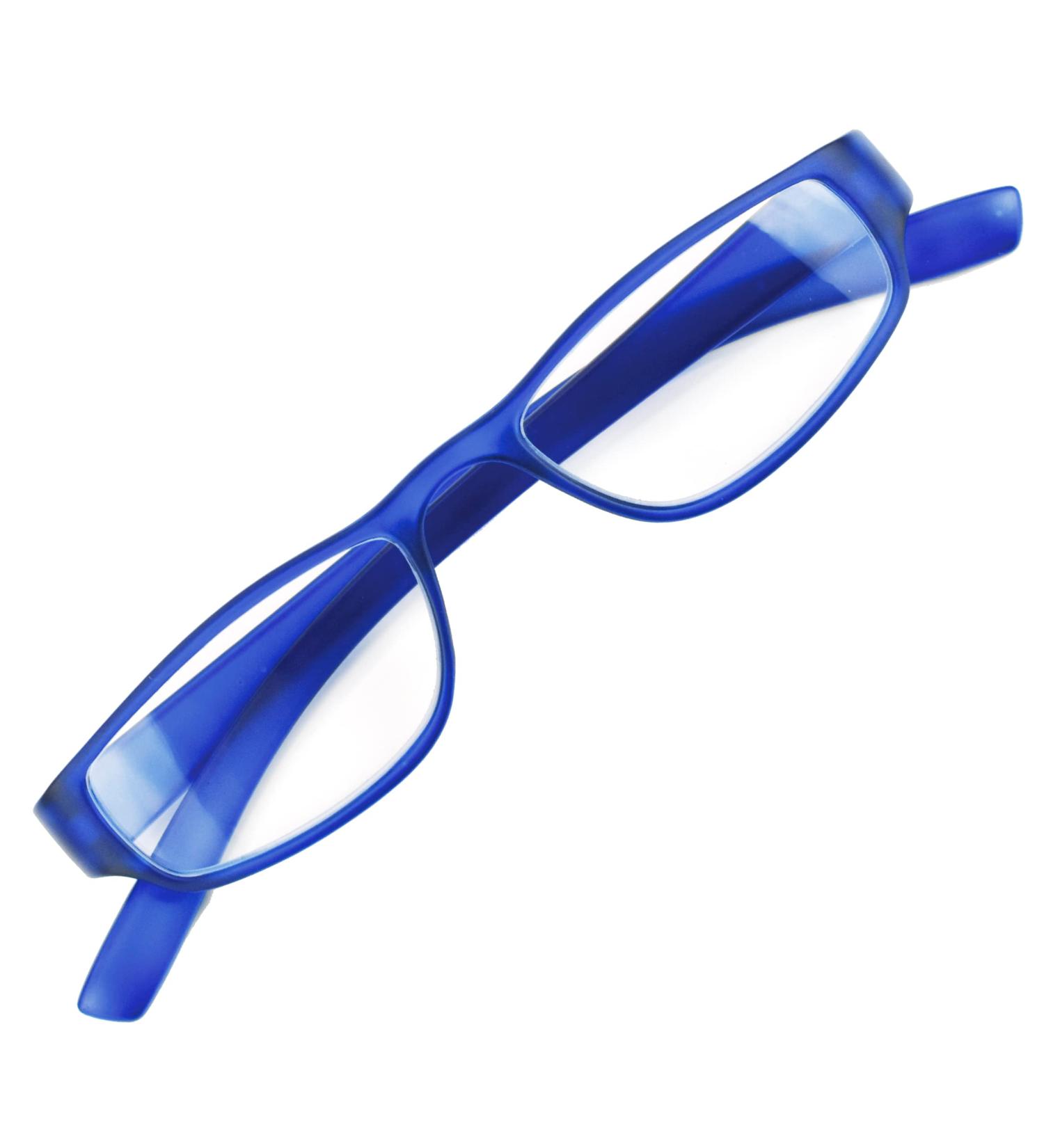 Sanico Fashionable Blue 1.5 Dioptria Reading Glasses - Unisex Optical Aid for Men & Women | Blue Light Blocking I Model Adige - Buy Online on GoSupps.com