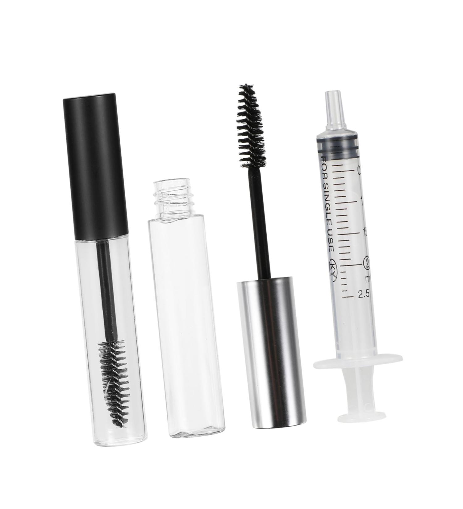 FOMIYES 12pcs Mascara Tube Clear Mascara Eyelashes Kit Lashes Extension Kit Eyelash Wand Lash Kits Plastic - Buy Online on GoSupps.com