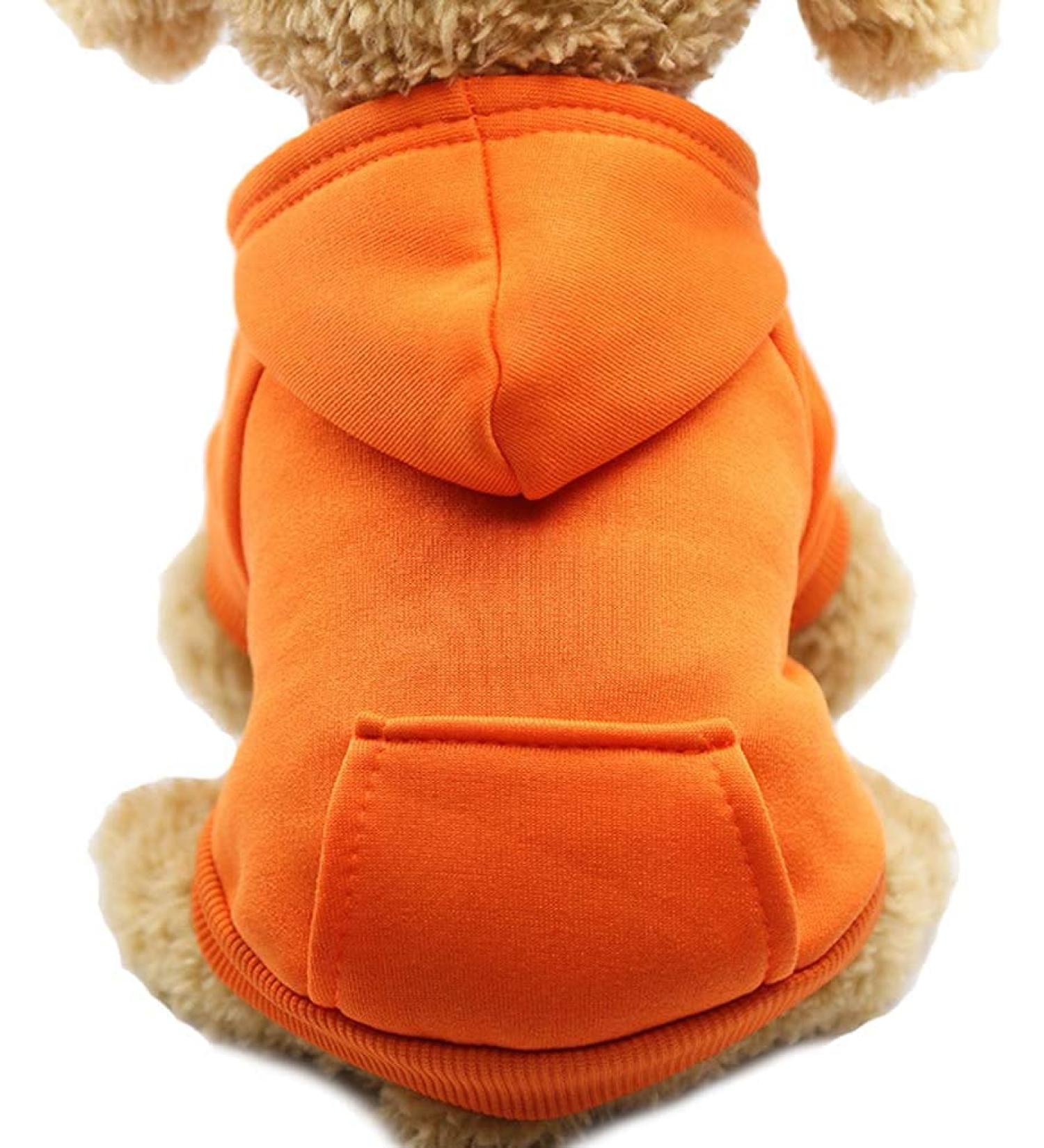 JECIKELON Large Orange Winter Dog Costume for Small Chihuahua - Warm and Stylish Outfit - Buy Online on GoSupps.com