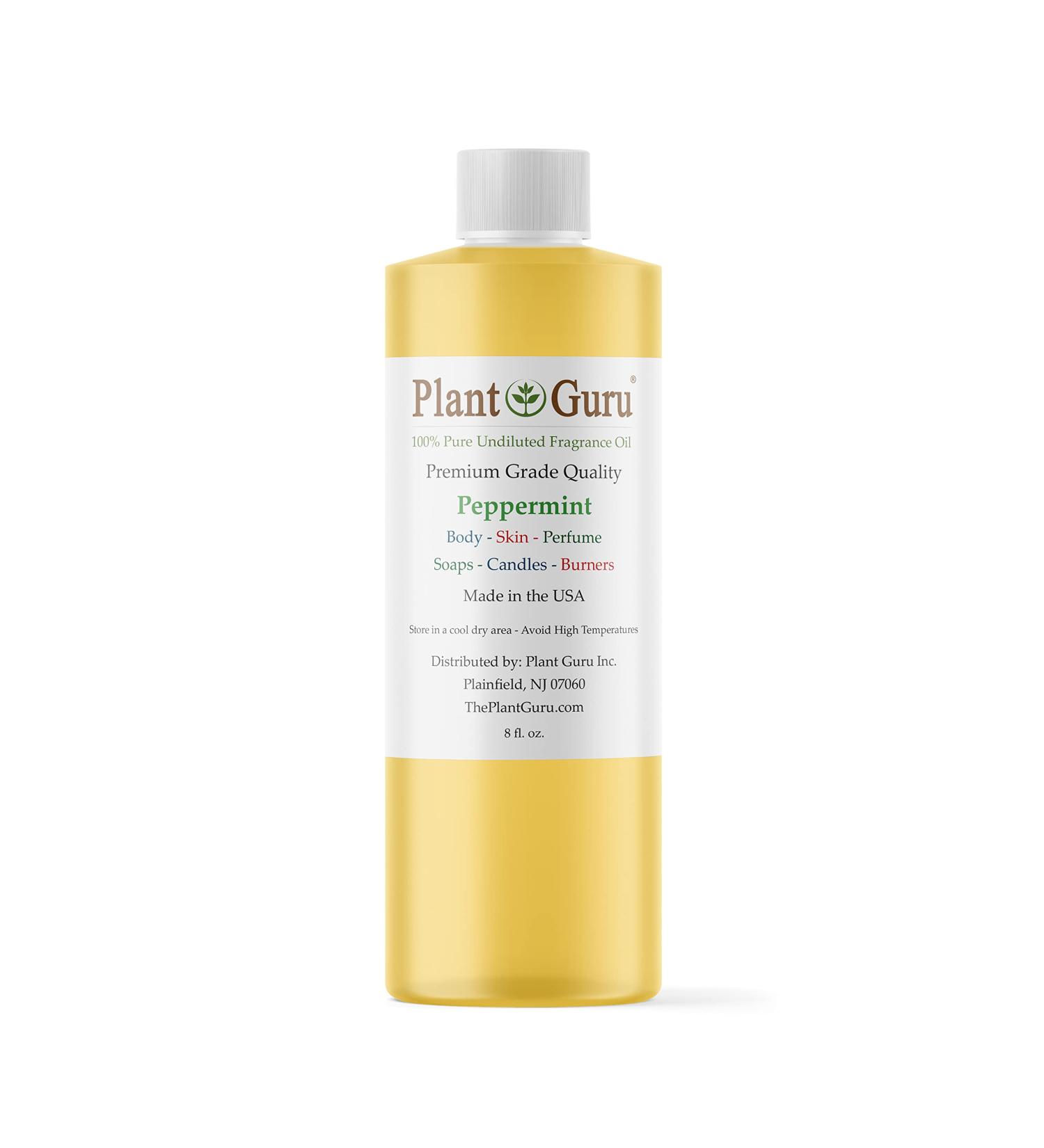 Buy Peppermint Fragrance Oil 8 fl. oz - Ideal for DIY Soap Candles Bath Bombs & Aromatherapy | Enhance Lotions & Body Butters - Buy Online on GoSupps.com