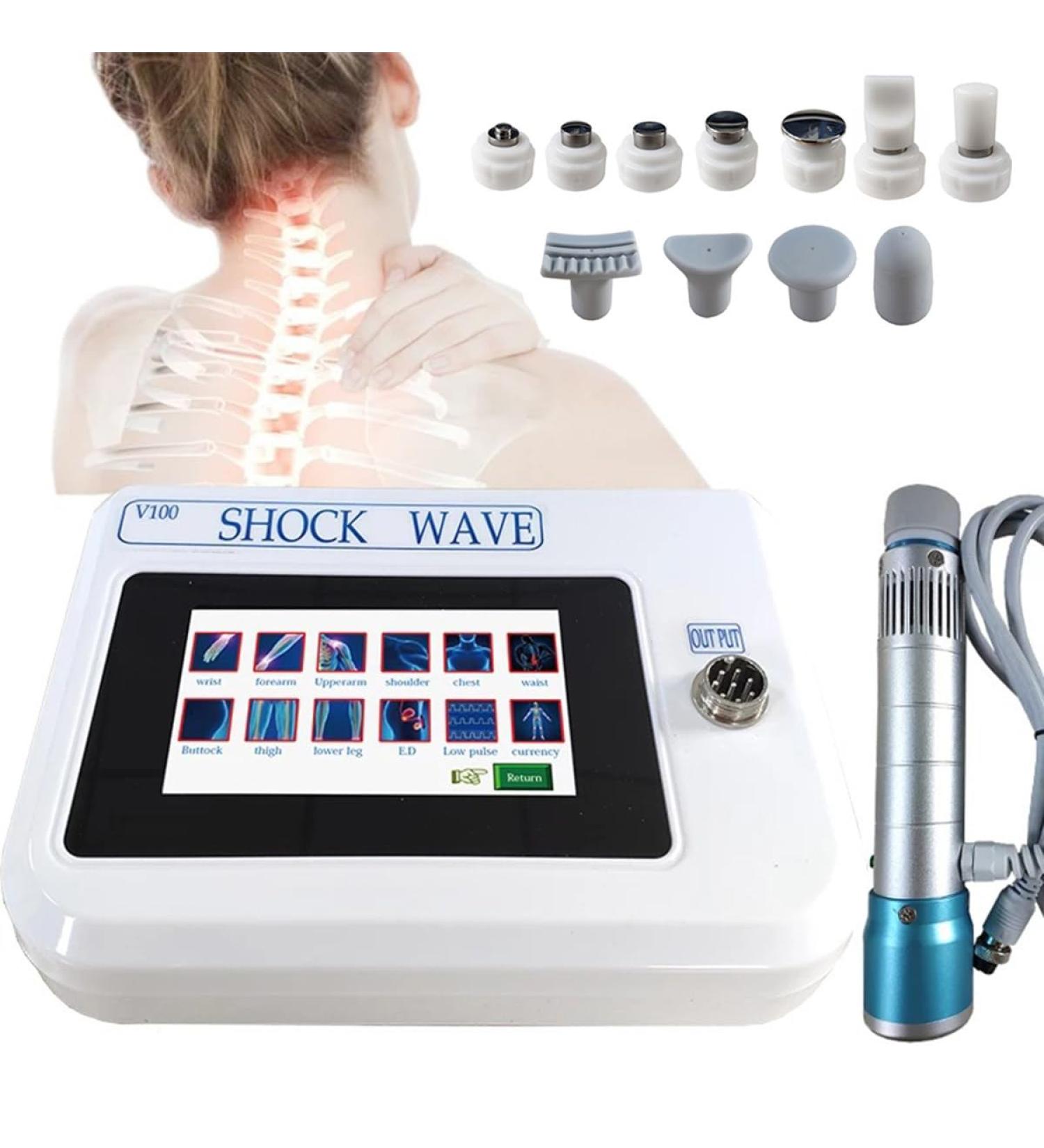 Buy Tahali Extracorporeal Shock Wave Therapy Device for Erectile Dysfunction & Pain Relief - 11 Massage Heads Included - Buy Online on GoSupps.com